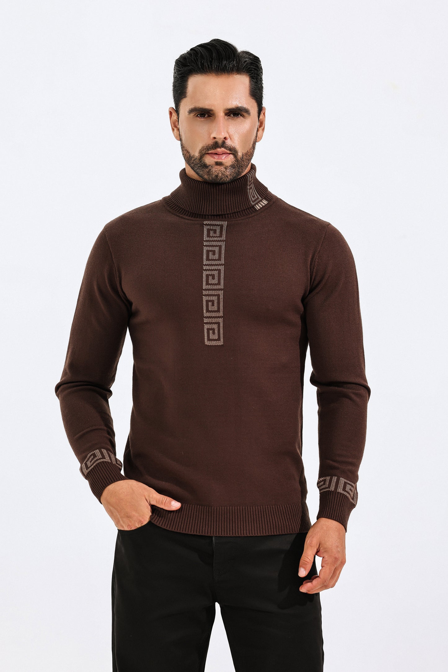 Men’s Maze Turtleneck