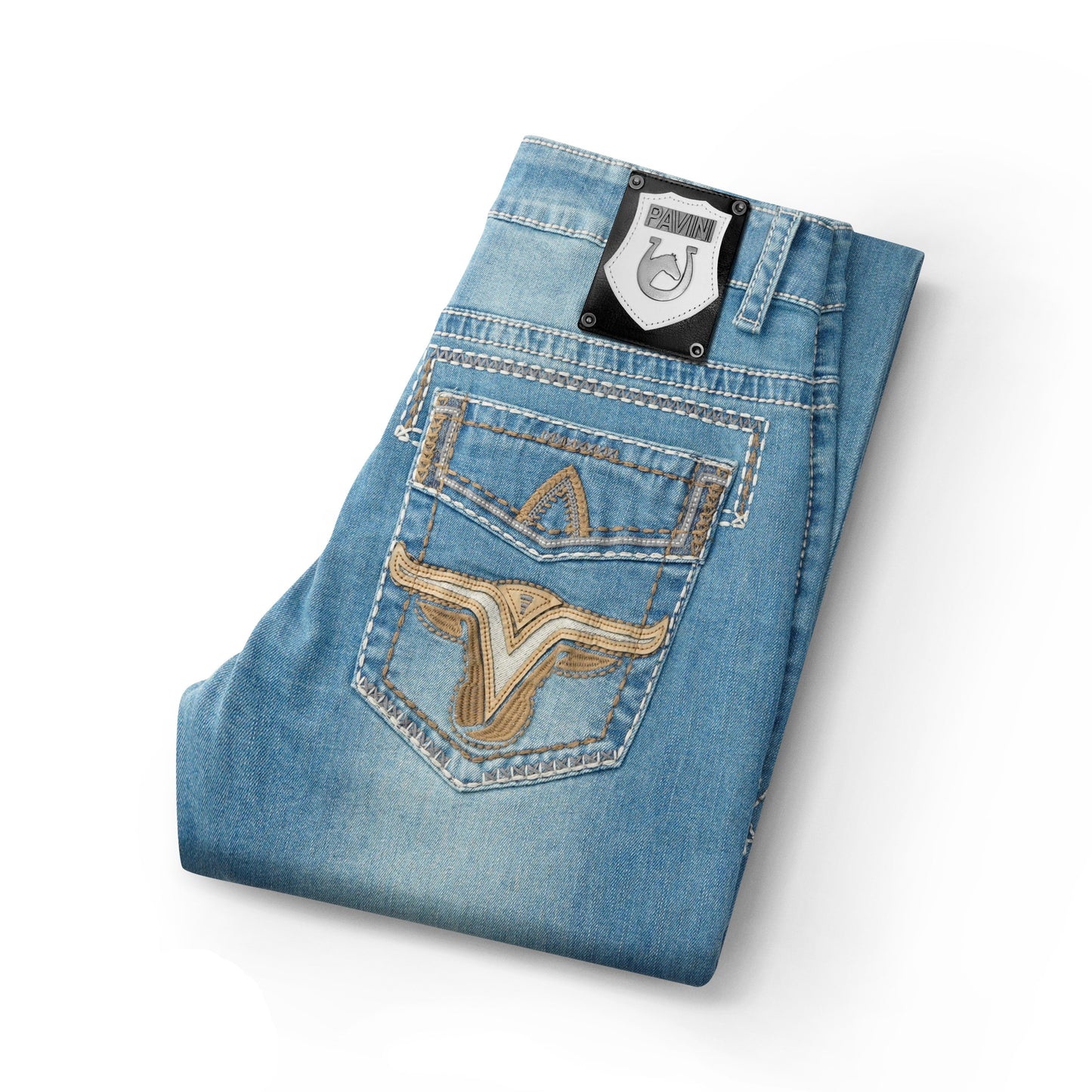 Men’s Texas Stitch Light Blue Jeans