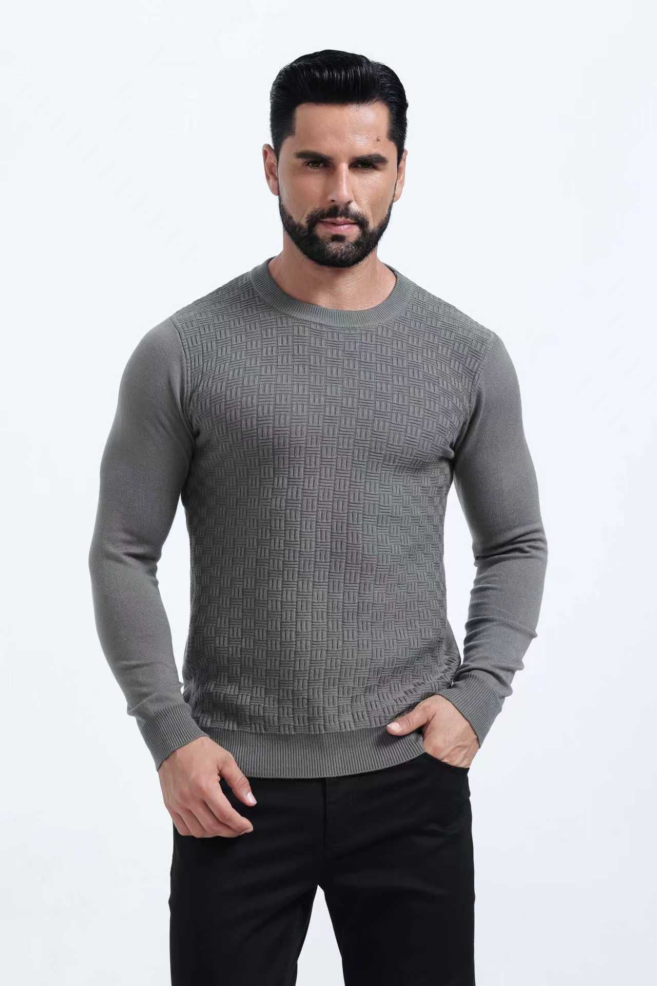 Men’s Textured Longsleeve