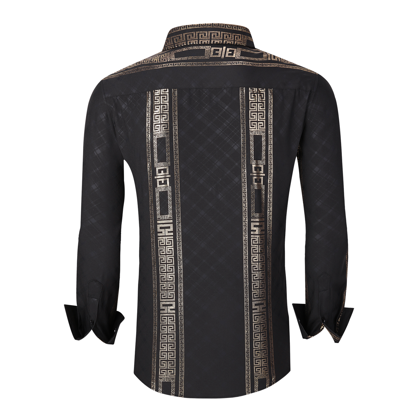 Men’s Double Line Button-up Shirt