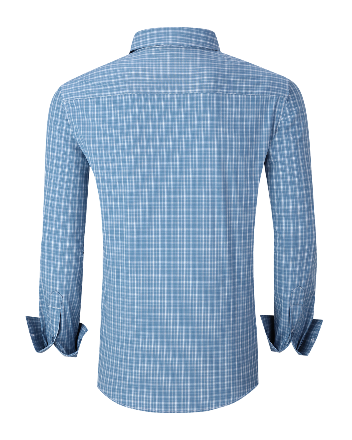 Men’s Casual Checkered Button-Up Shirt