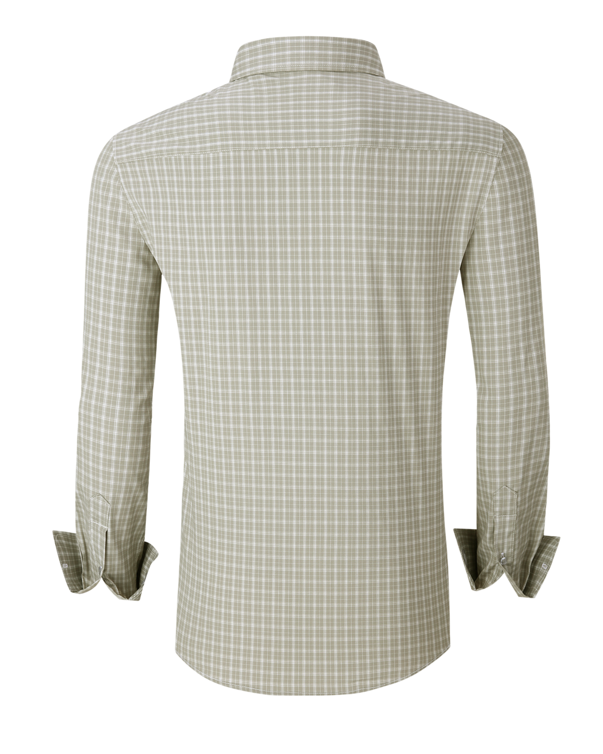 Men’s Casual Checkered Button-Up Shirt