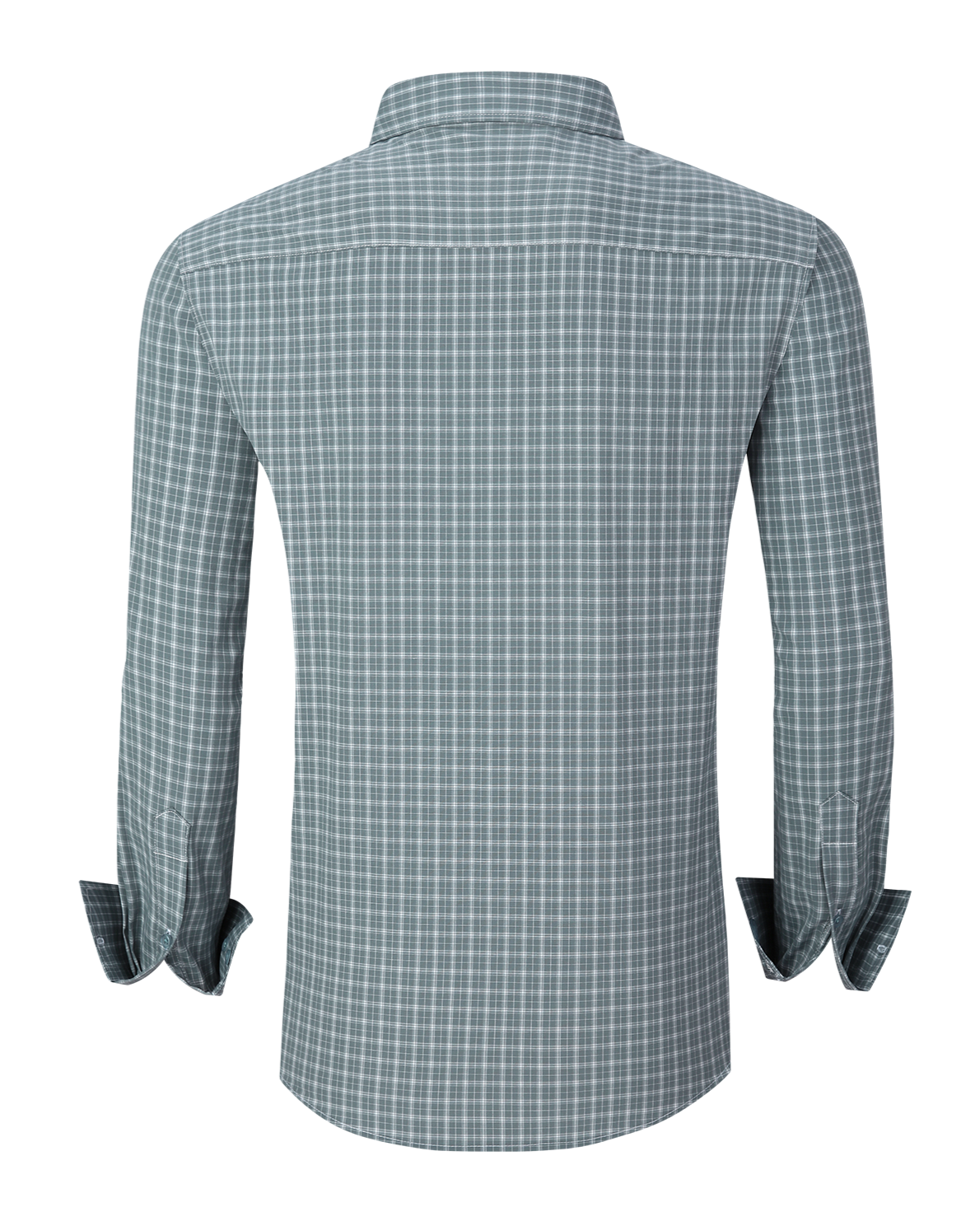 Men’s Casual Checkered Button-Up Shirt