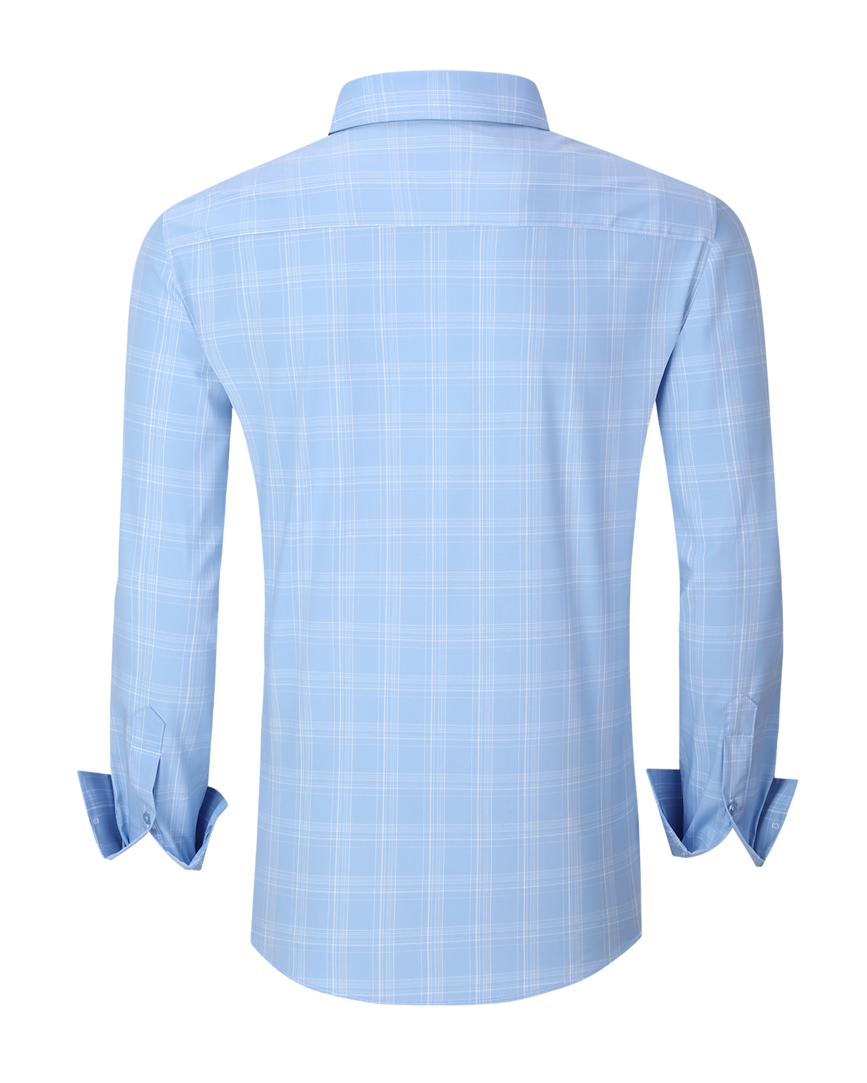 Men’s Casual Checkered Button-Up Shirt