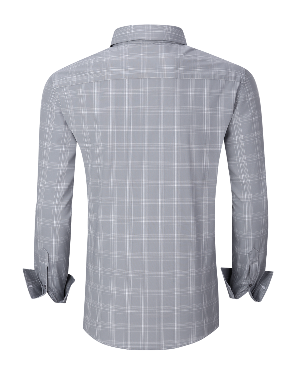 Men’s Casual Checkered Button-Up Shirt
