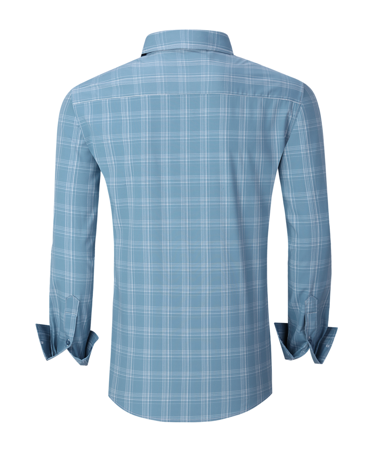 Men’s Casual Checkered Button-Up Shirt