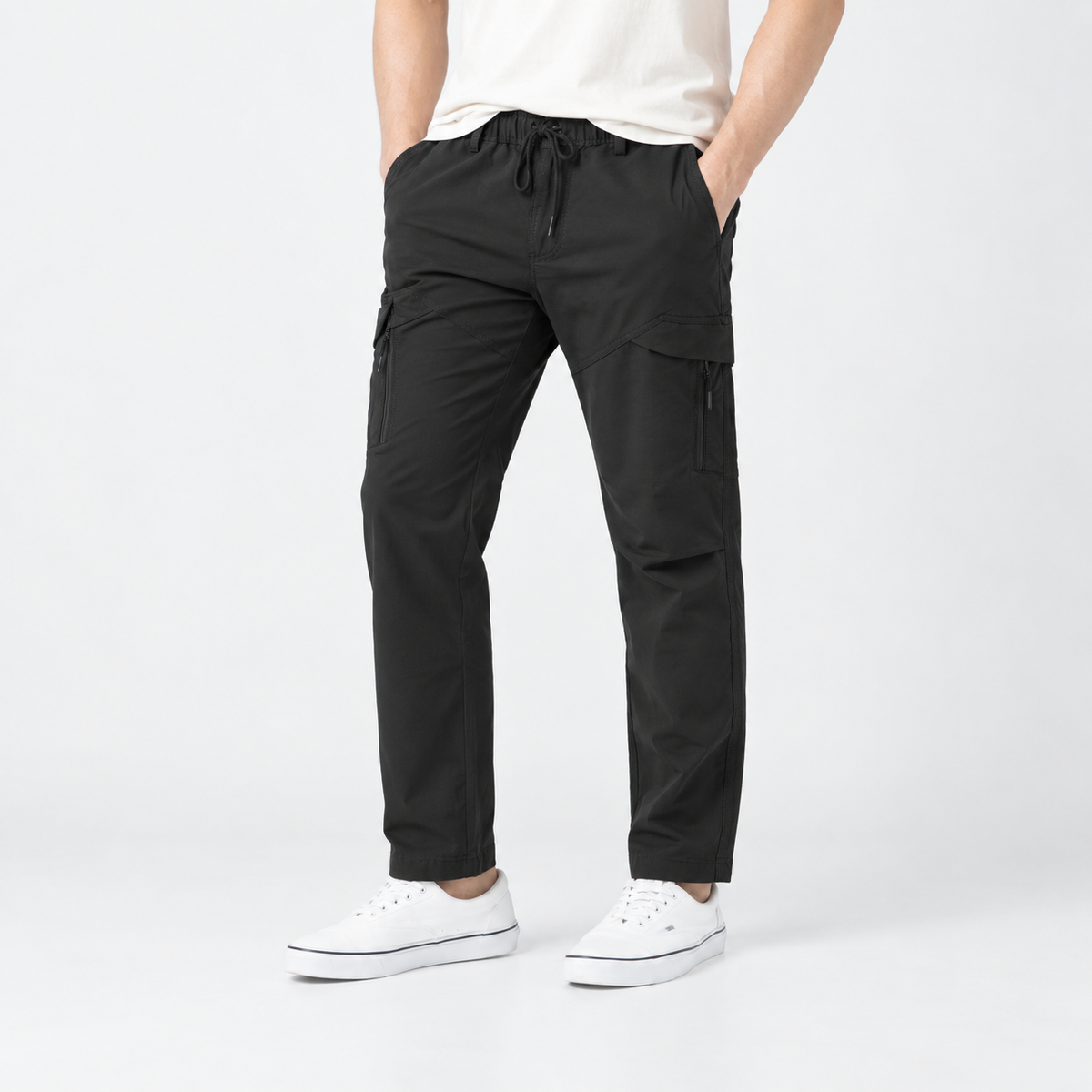 Men's Panel Cargo Pants - Style 1291 - 32-Inch Inseam