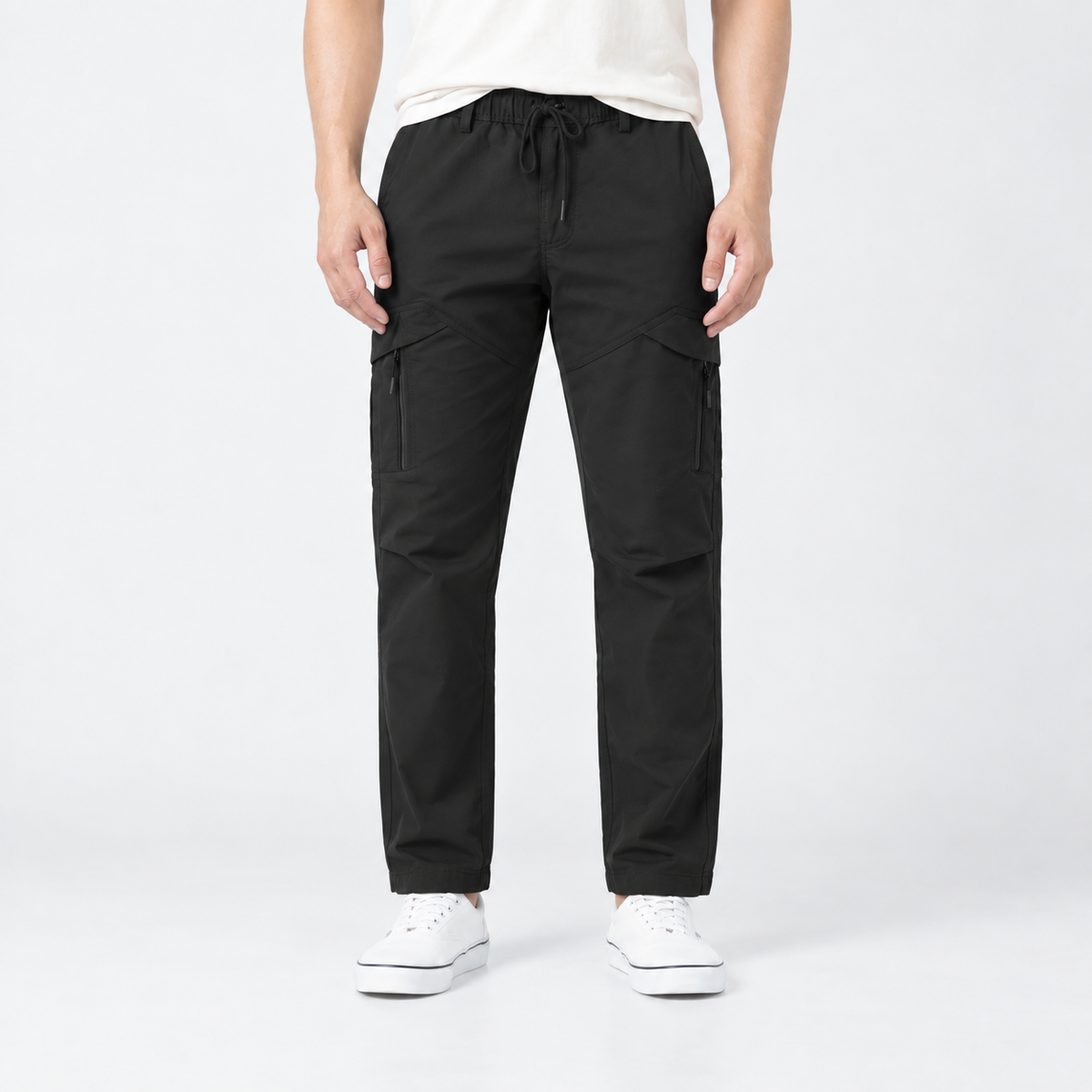 Men's Panel Cargo Pants - Style 1291 - 32-Inch Inseam
