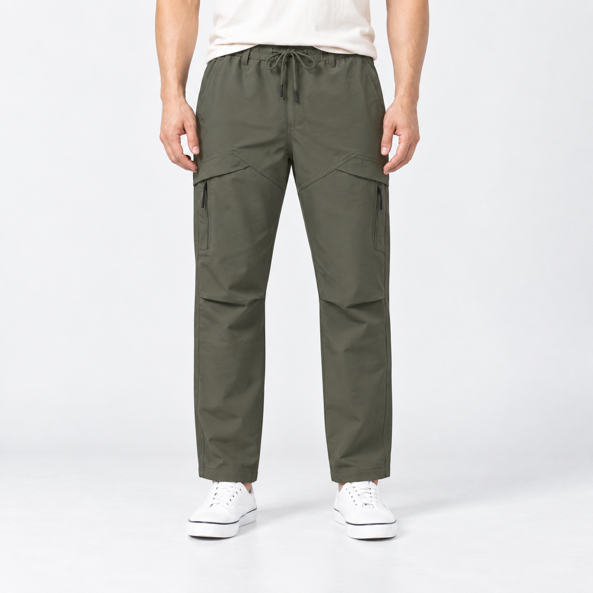 Men's Panel Cargo Pants - Style 1291 - 32-Inch Inseam