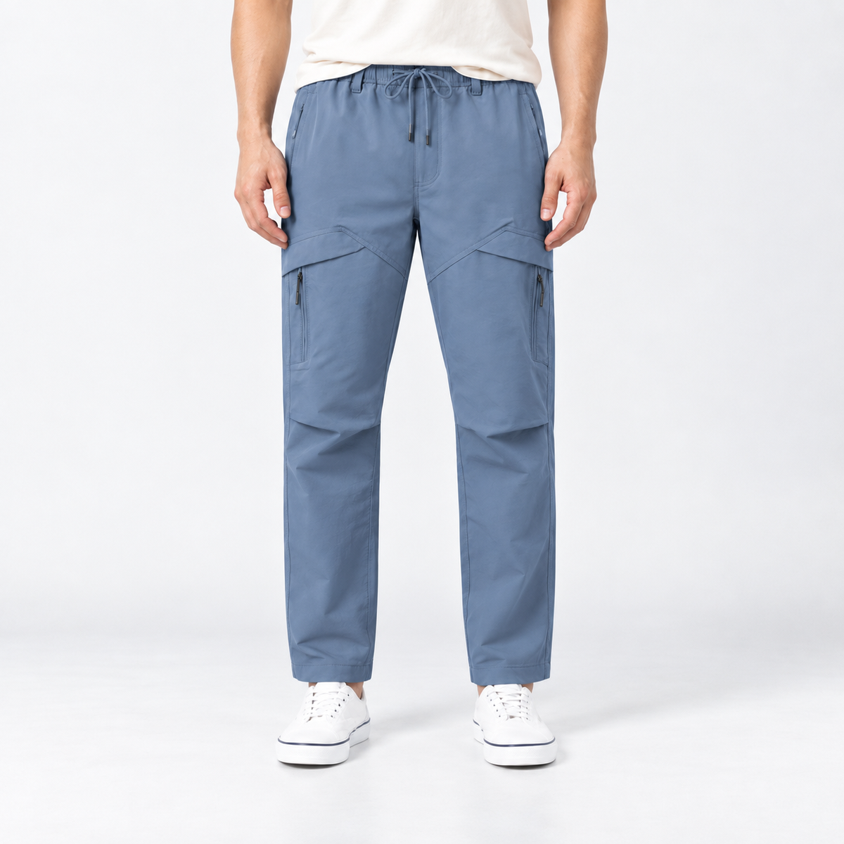 Men's Panel Cargo Pants - Style 1291 - 32-Inch Inseam
