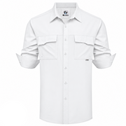 Pavini Men's Vented Roll-Sleeve Fishing Shirt - FS-1513