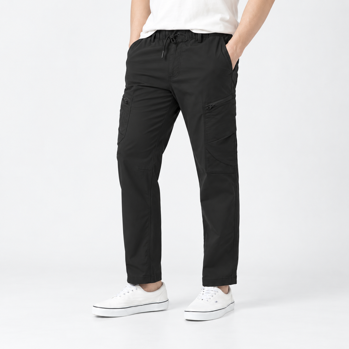 Men's Zip Cargo Pants - Style 652