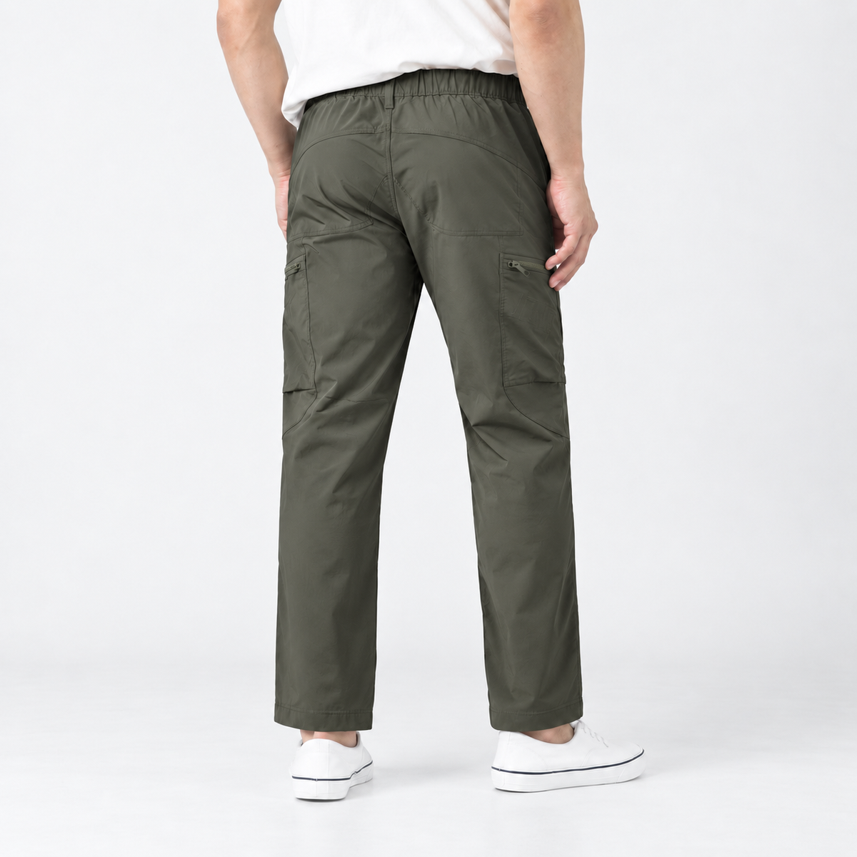 Men's Zip Cargo Pants - Style 652