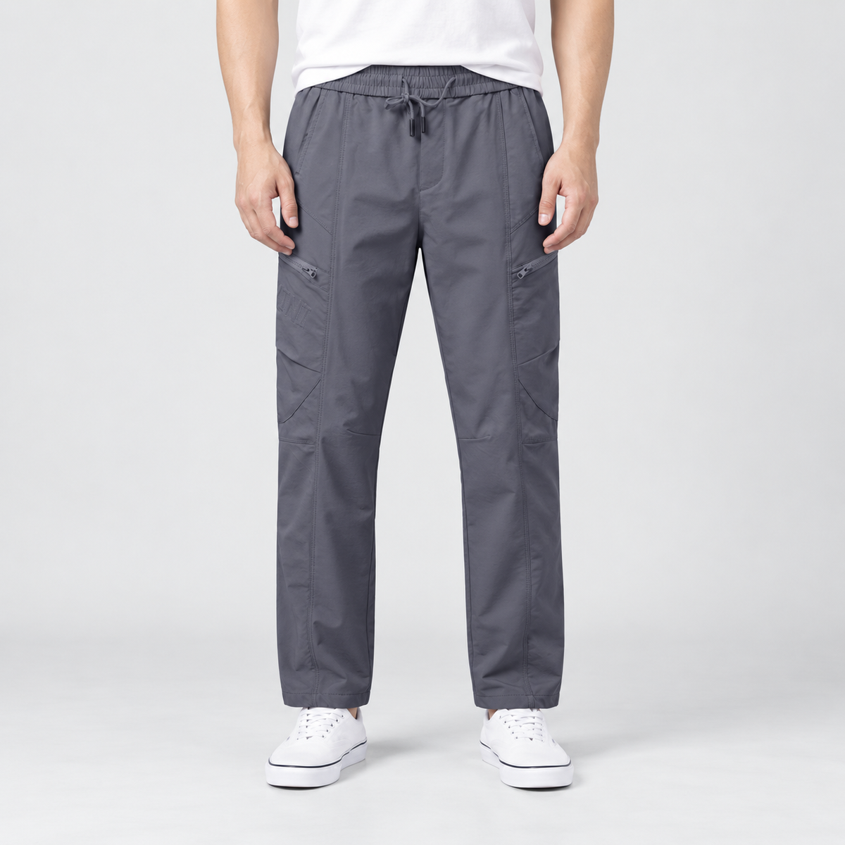 Men's Zip Cargo Pants - Style 652