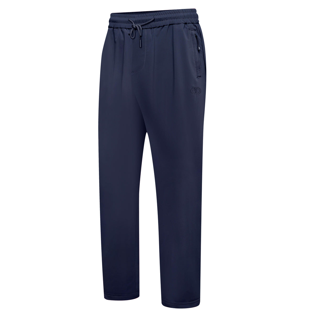 Men's Zip-Pocket Drawstring Pants - Style 682 - 32-Inch Inseam