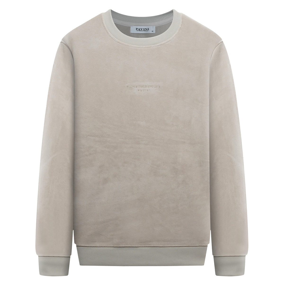 Pavini Men's Tonal Logo Crewneck Sweatshirt - 8970