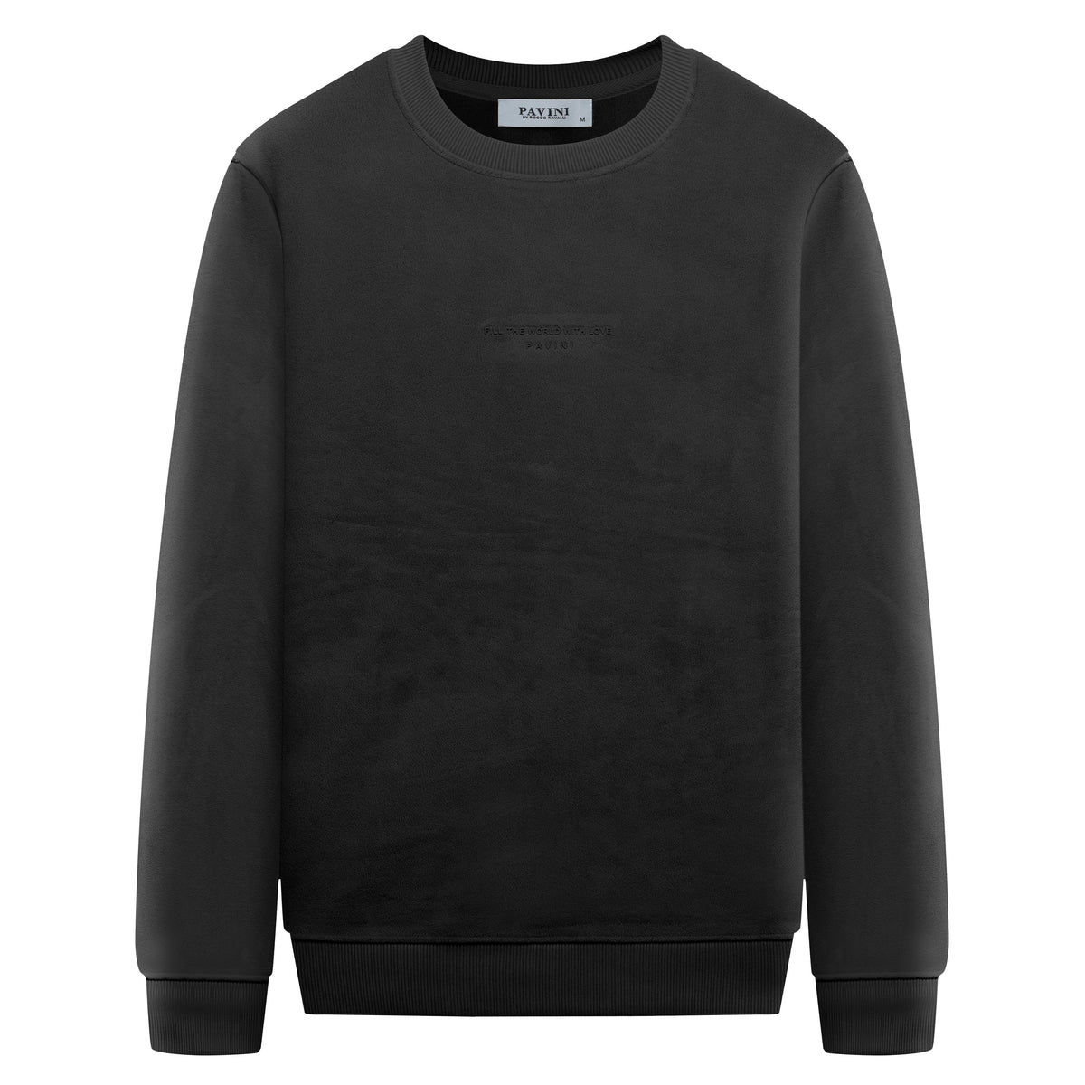 Pavini Men's Tonal Logo Crewneck Sweatshirt - 8970