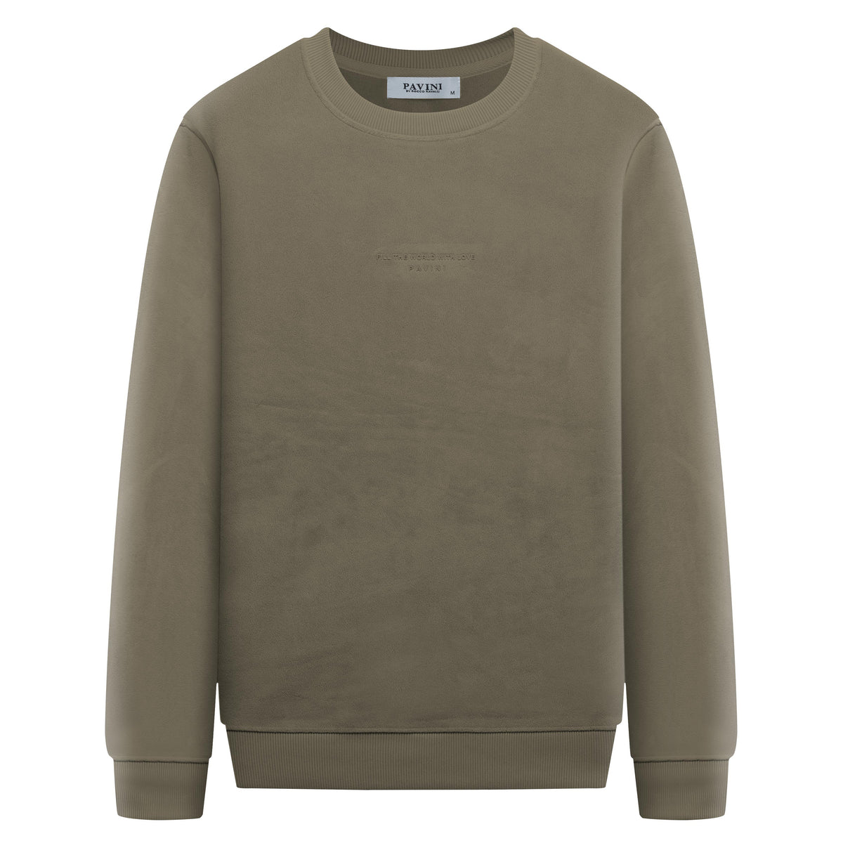 Pavini Men's Tonal Logo Crewneck Sweatshirt - 8970