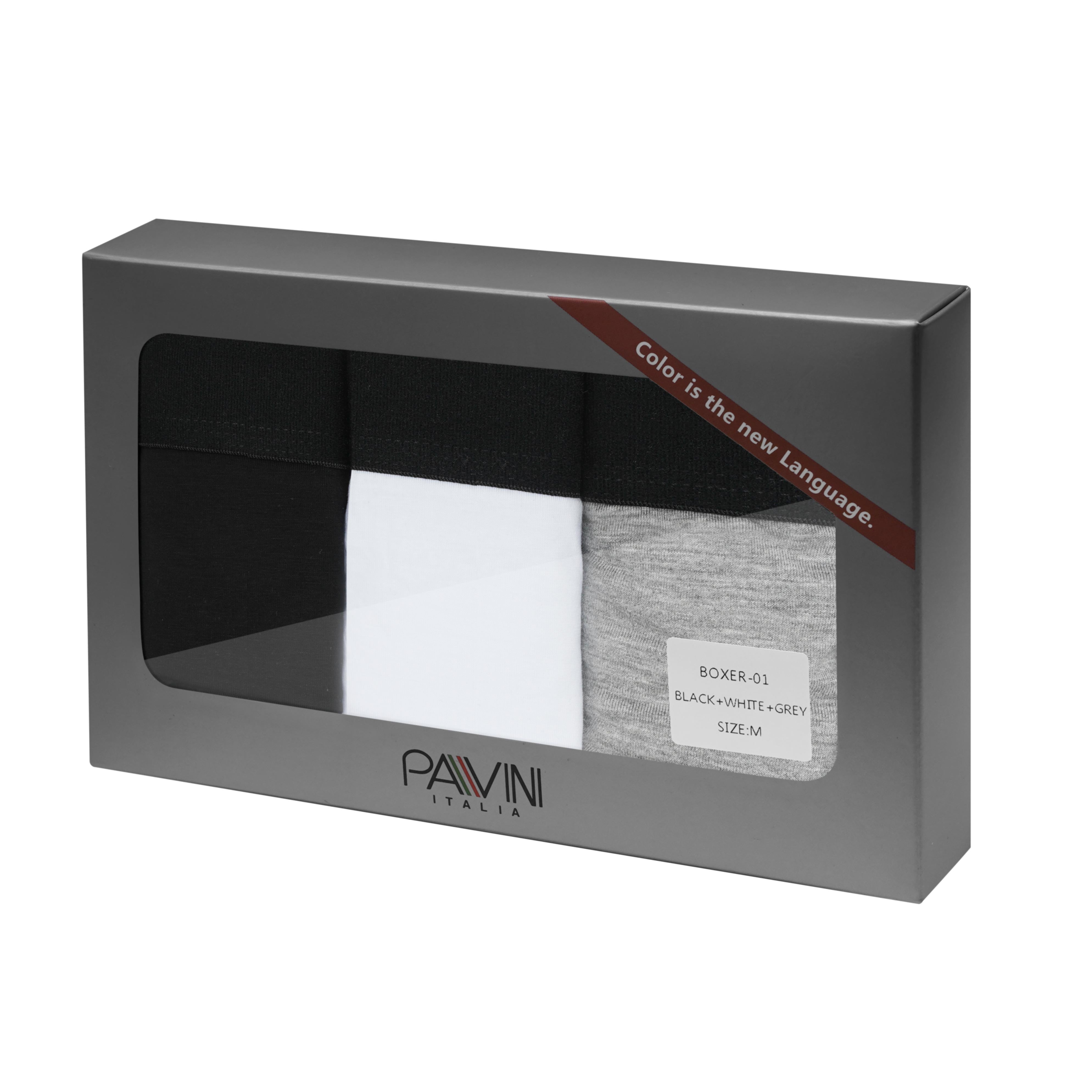 Pavini 3-Pack Boxer Brief Light