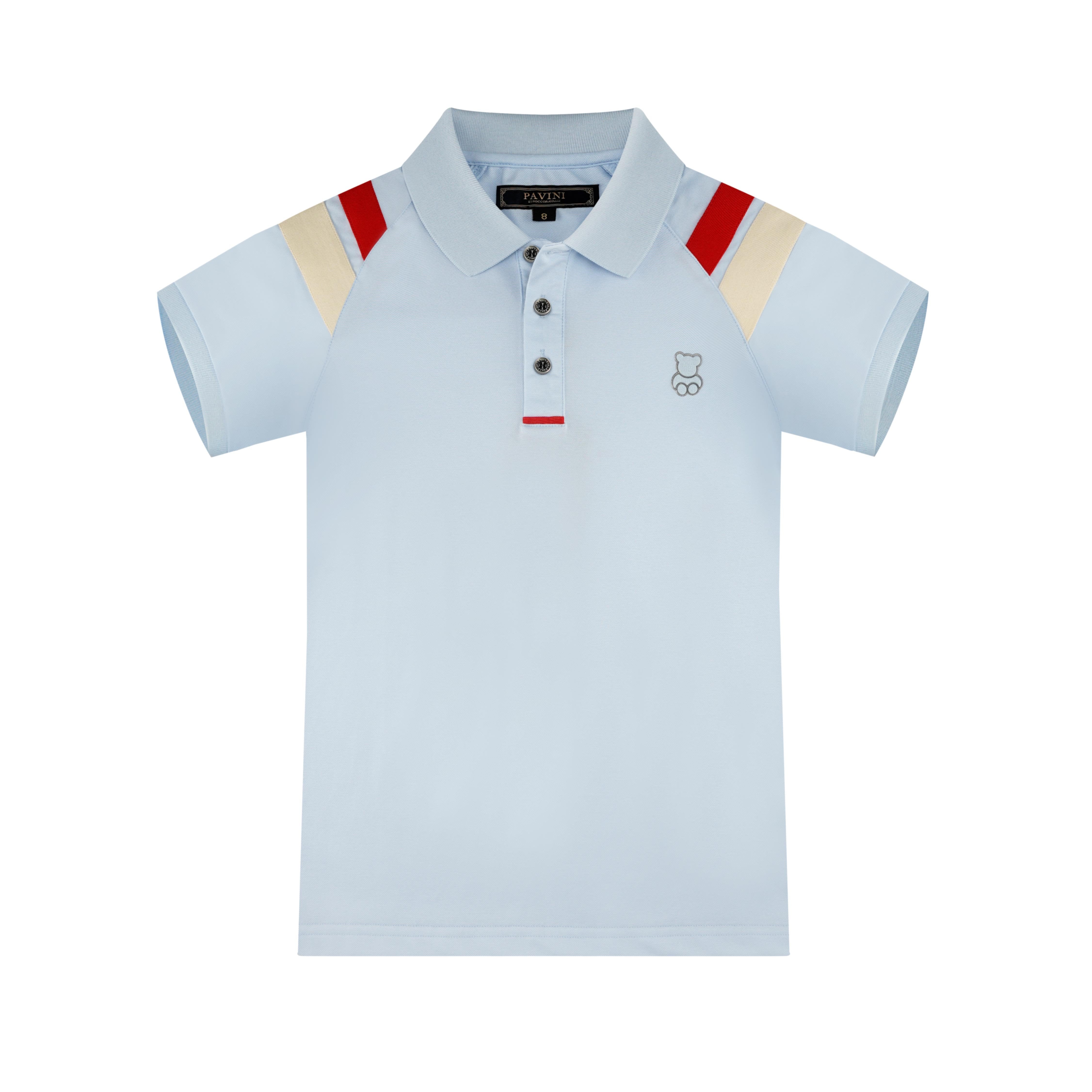 PAVINI KIDS Short Sleeve Polo Shirt