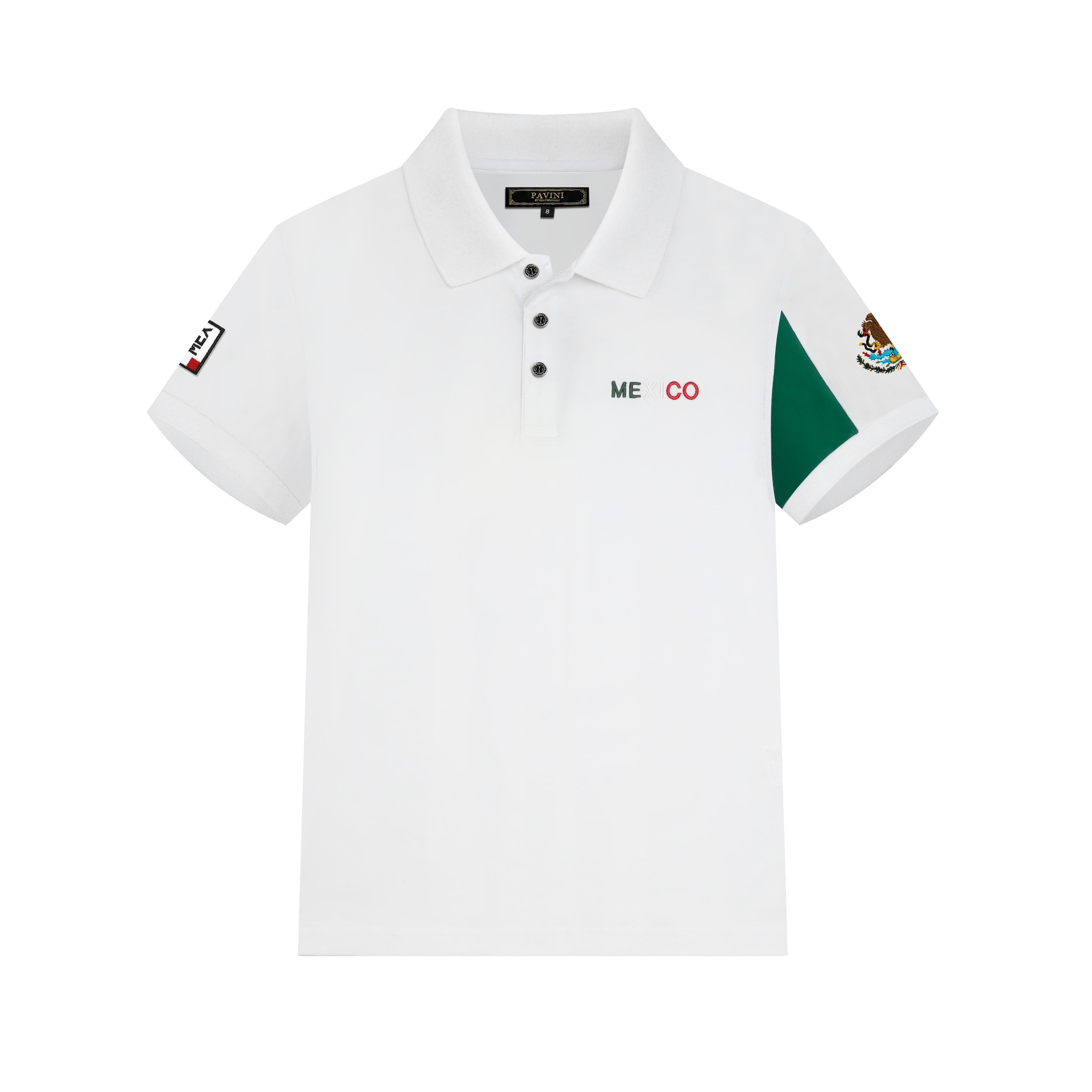 PAVINI KIDS Short Sleeve Polo Shirt