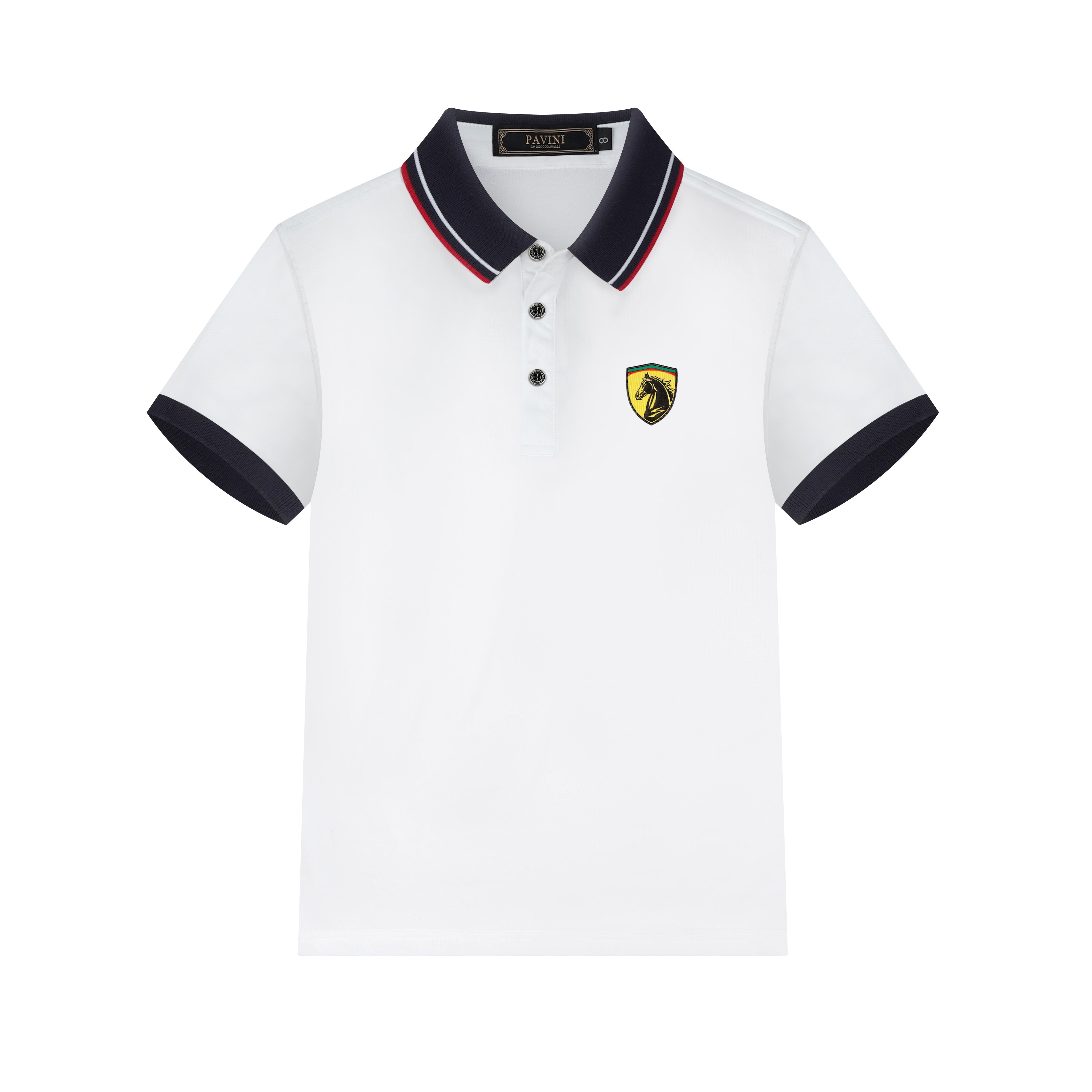 PAVINI KIDS Short Sleeve Polo Shirt