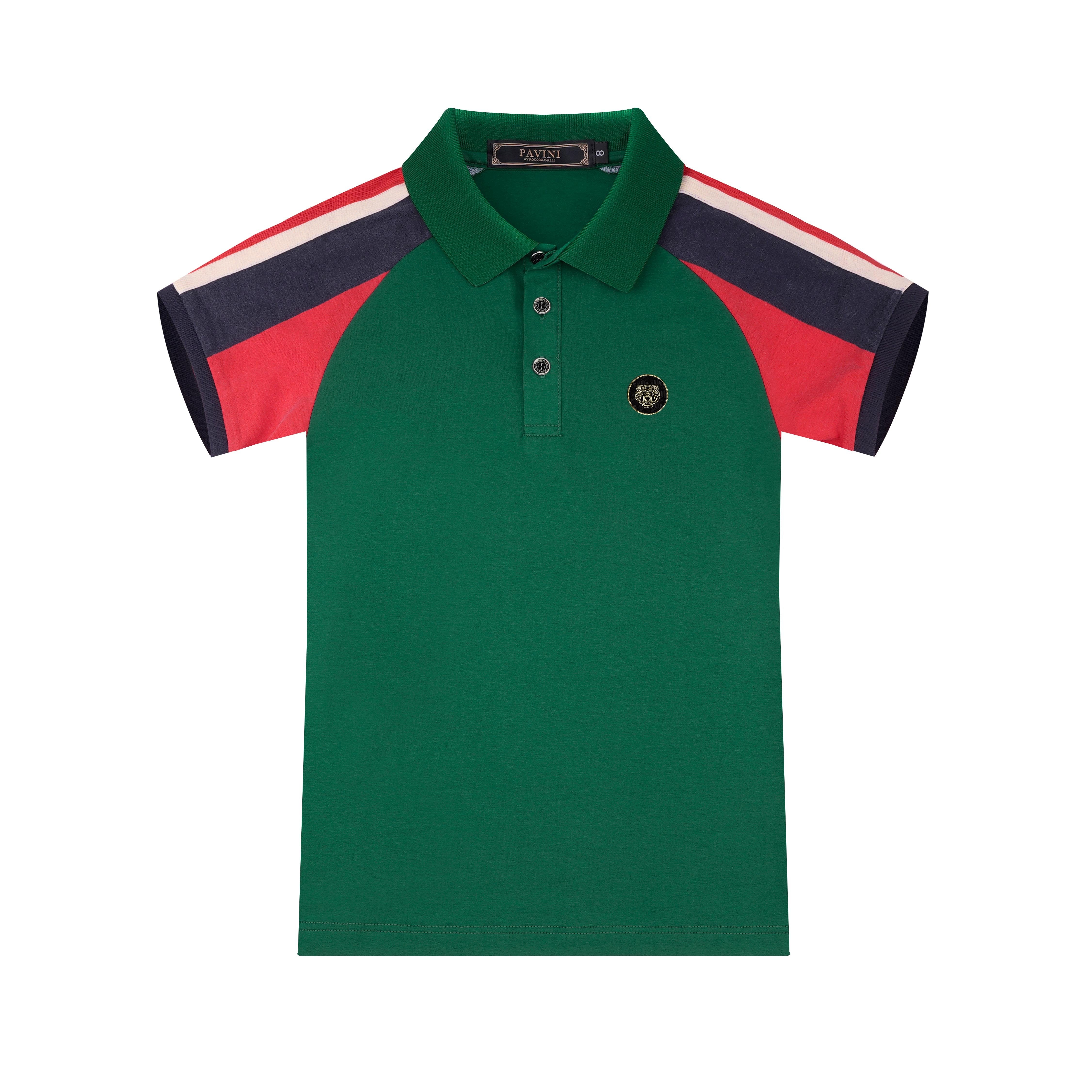 PAVINI KIDS Short Sleeve Polo Shirt