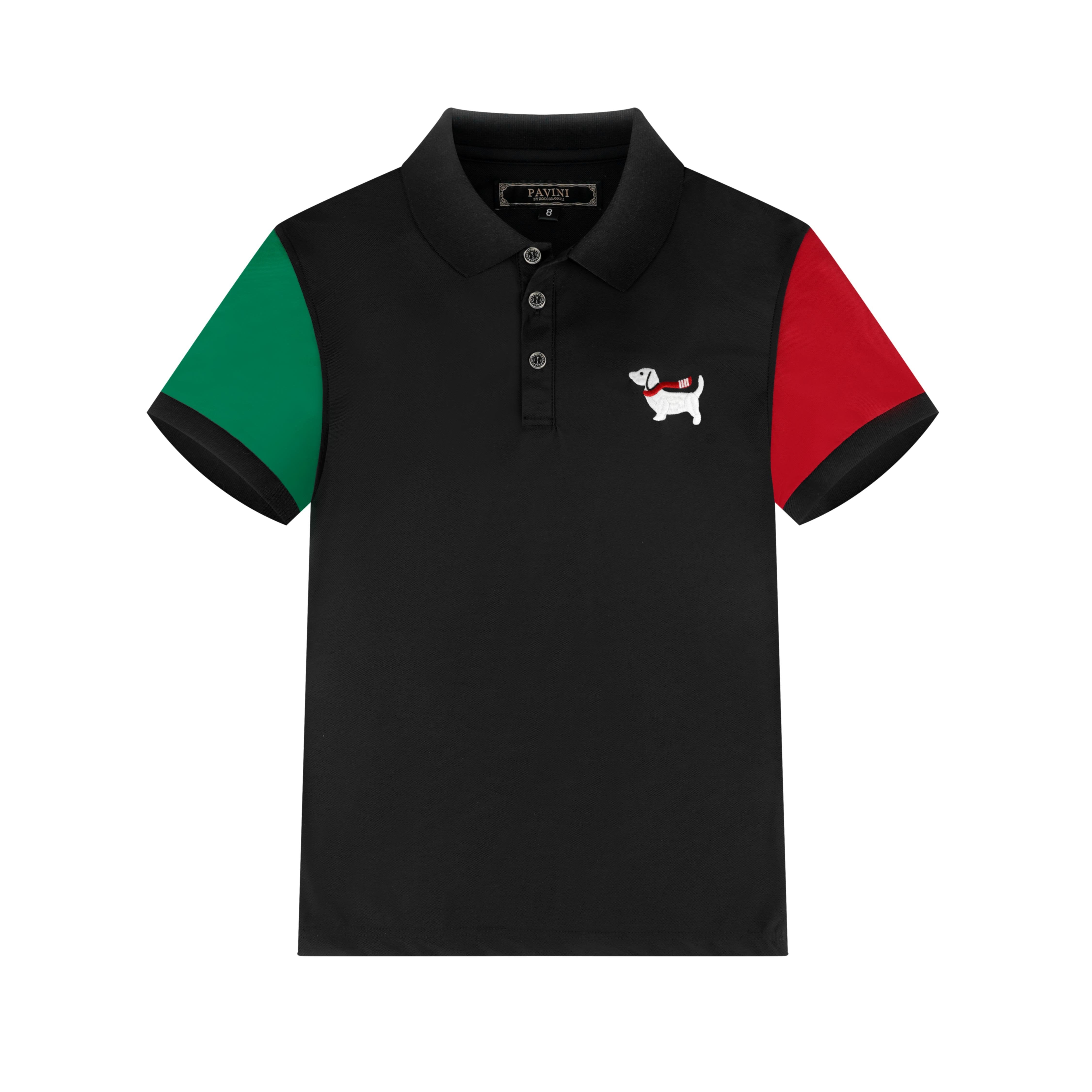 PAVINI KIDS Short Sleeve Polo Shirt