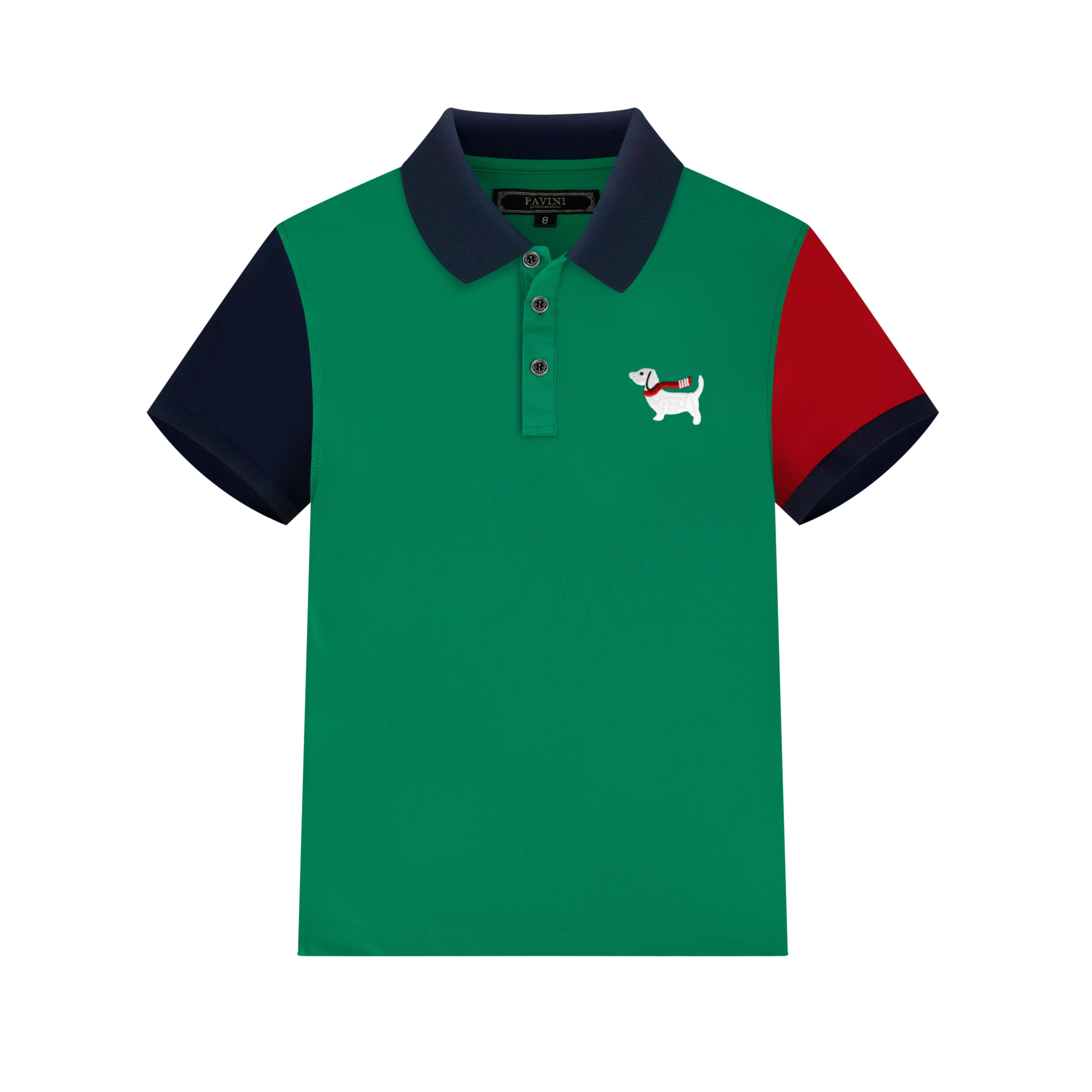 PAVINI KIDS Short Sleeve Polo Shirt
