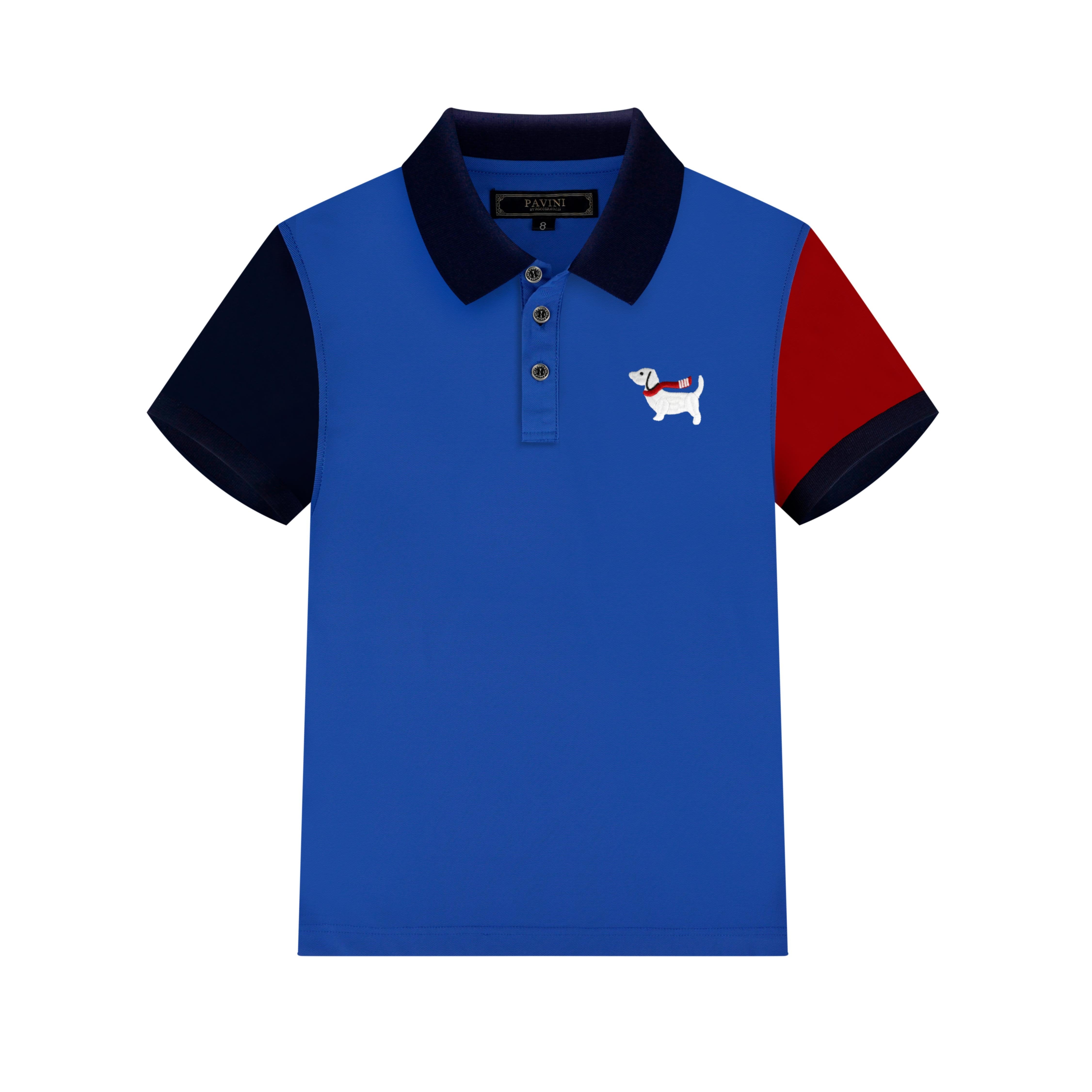 PAVINI KIDS Short Sleeve Polo Shirt