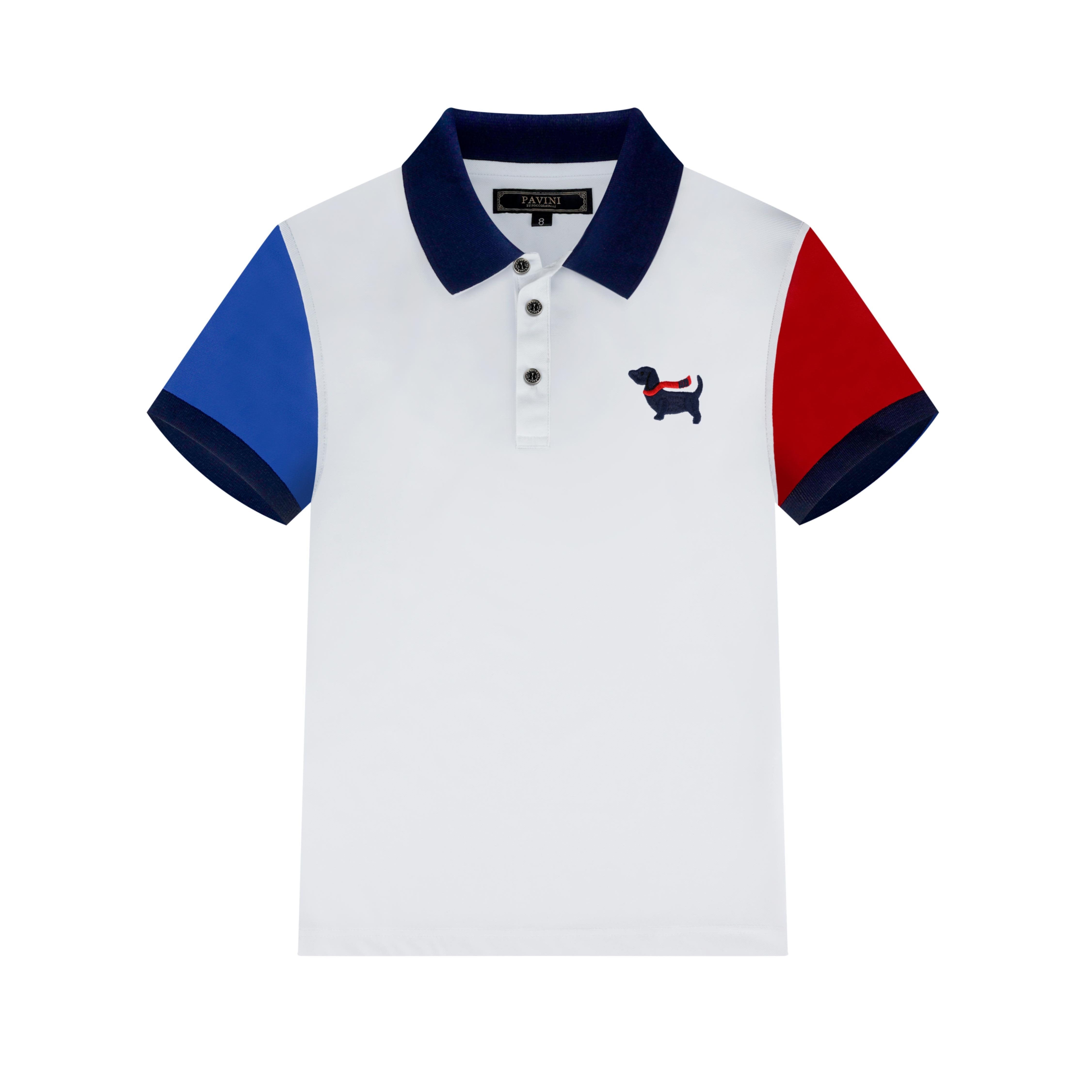 PAVINI KIDS Short Sleeve Polo Shirt