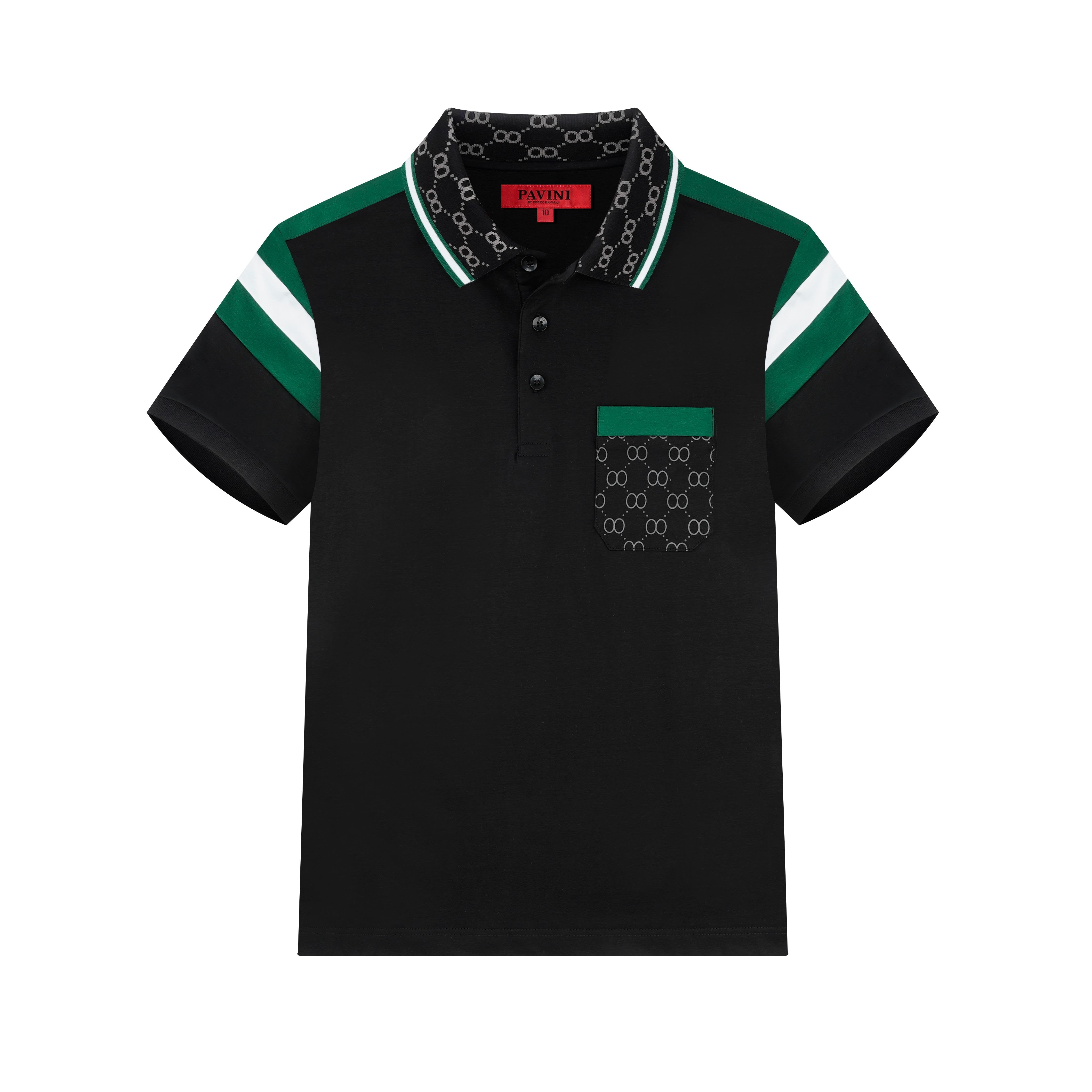PAVINI KIDS Short Sleeve Polo Shirt
