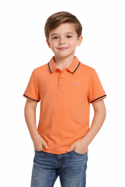 PAVINI KIDS Short Sleeve Polo Shirt