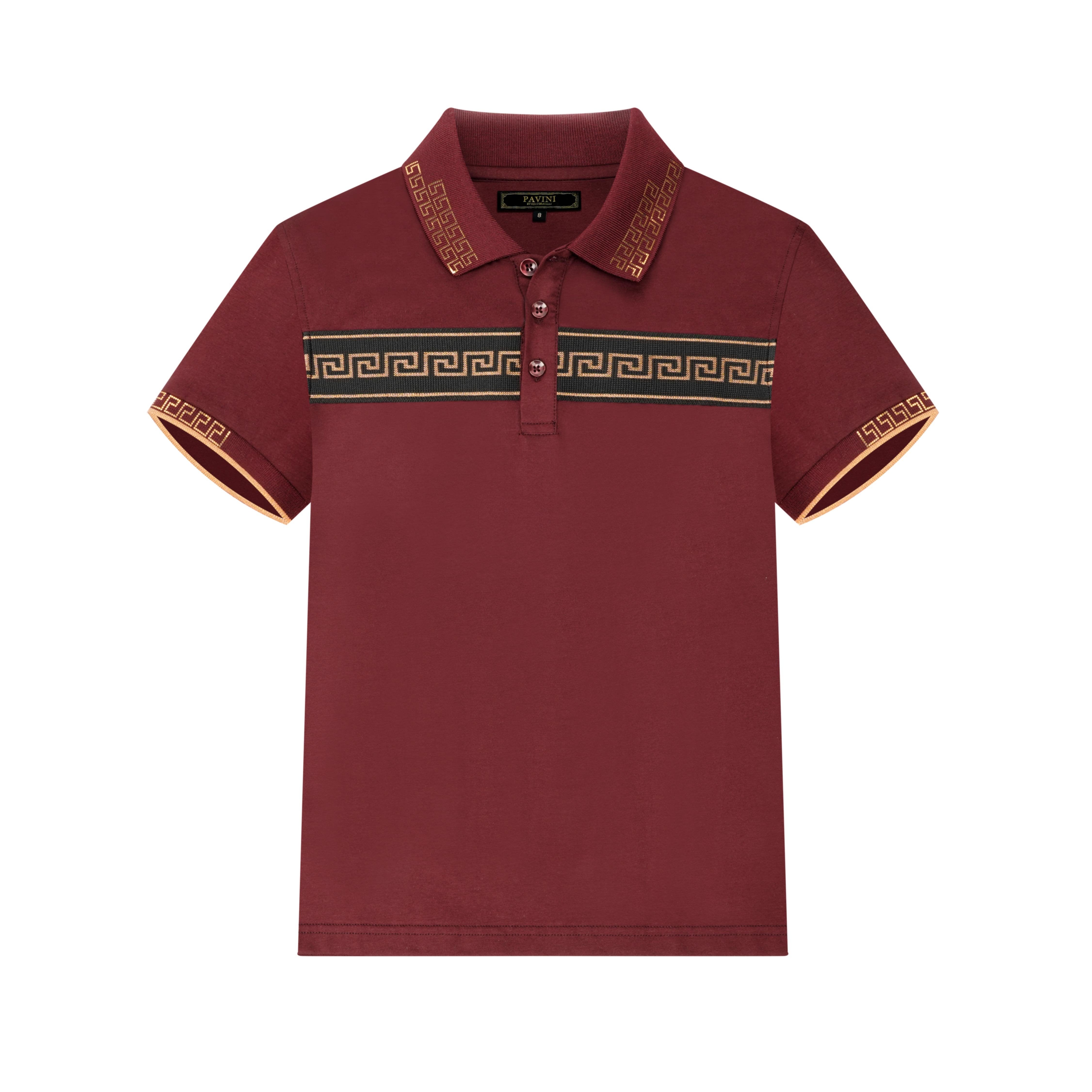 PAVINI KIDS Short Sleeve Polo Shirt