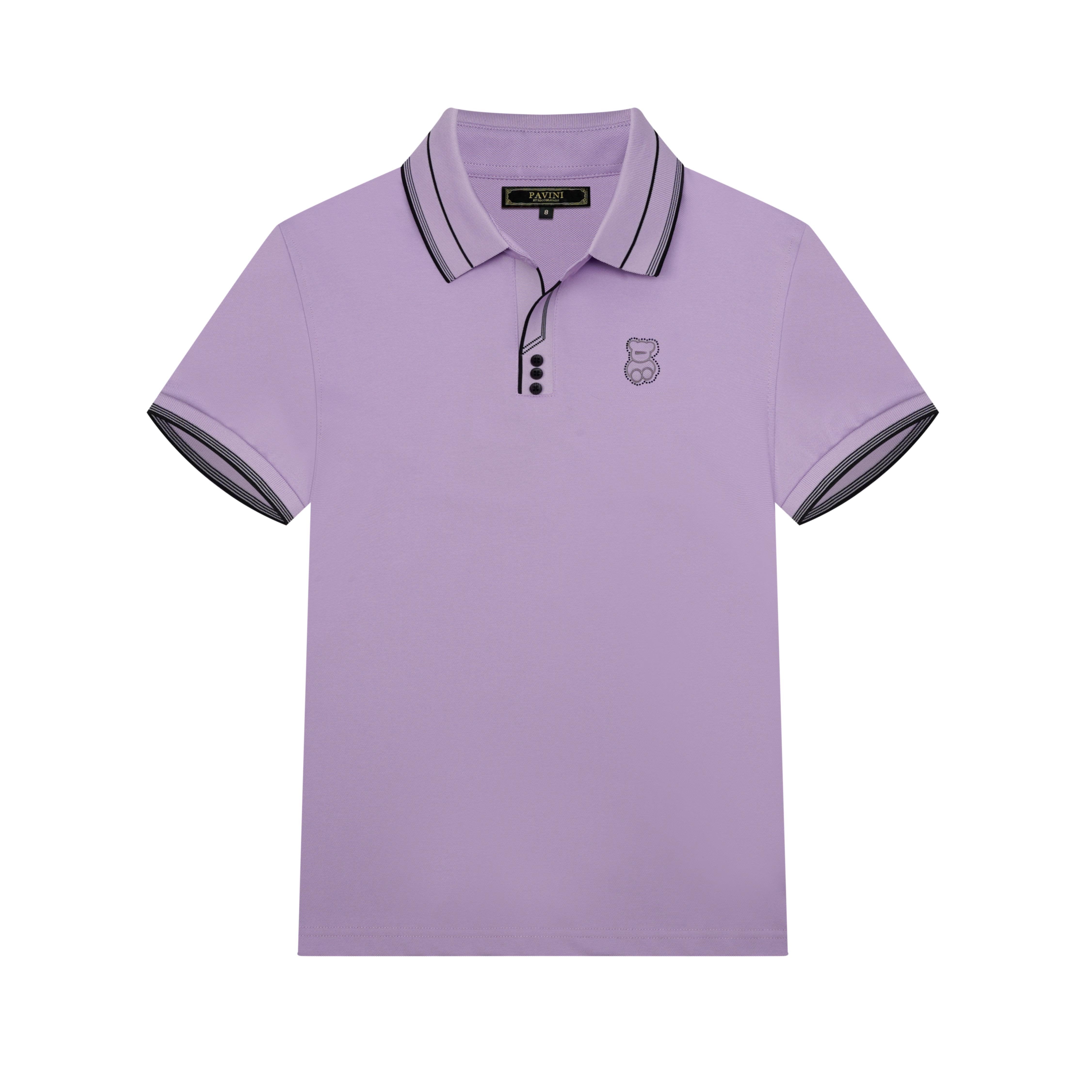 PAVINI KIDS Short Sleeve Polo Shirt