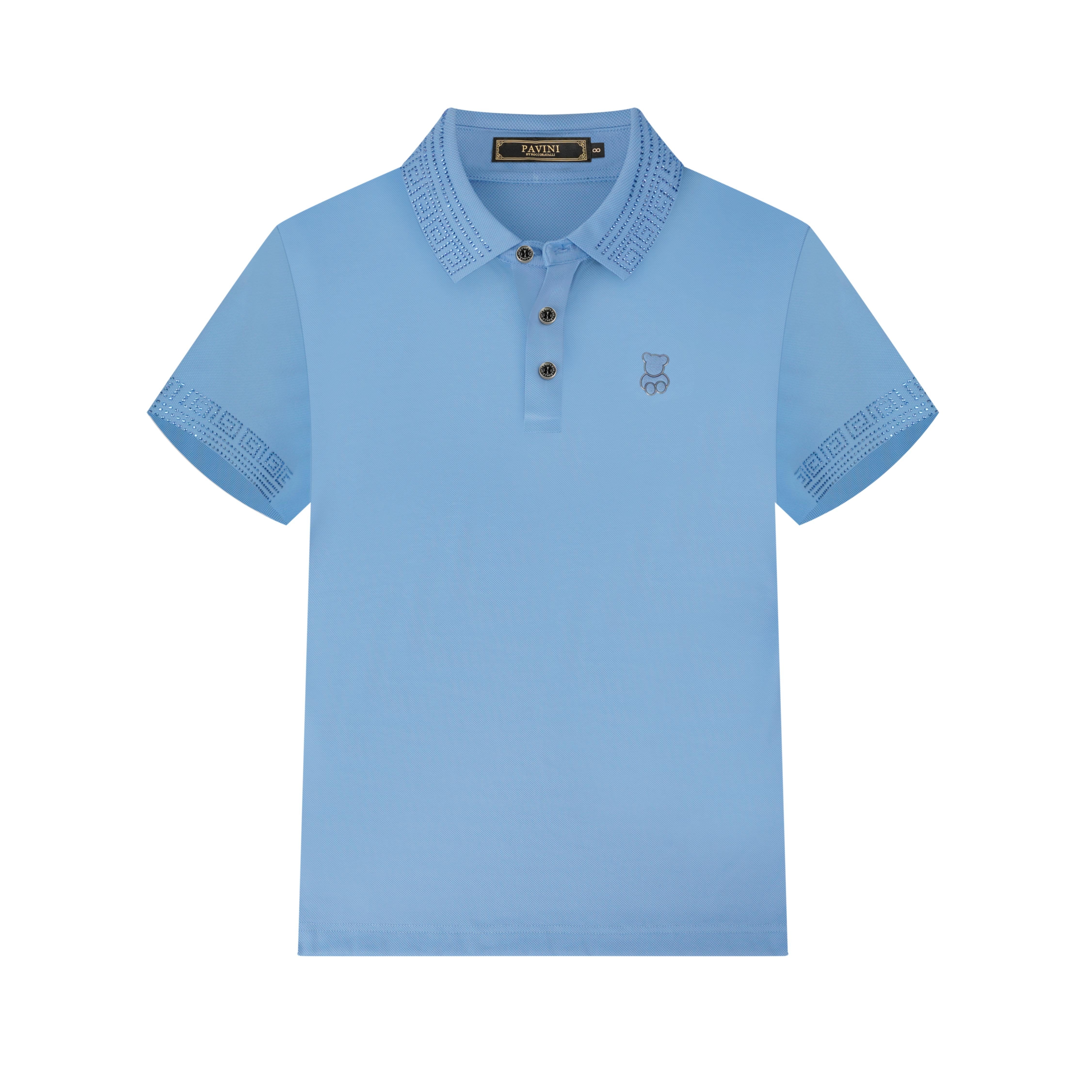 PAVINI KIDS Short Sleeve Polo Shirt