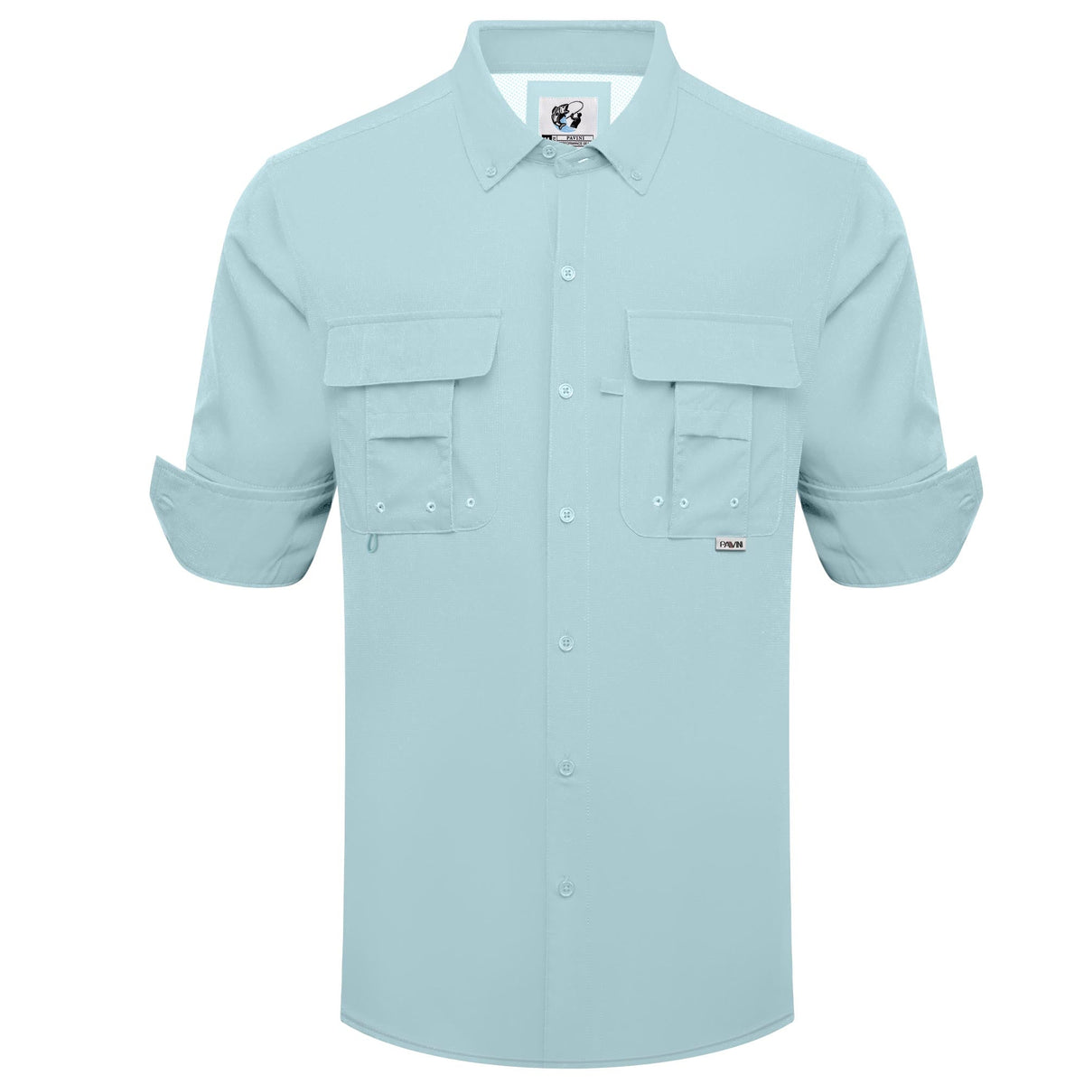 Pavini Men's Vented Roll-Sleeve Fishing Shirt - FS-1515