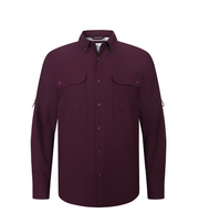 Pavini Men's Long Sleeve Snap-Pocket Fishing Shirt - FS-1521