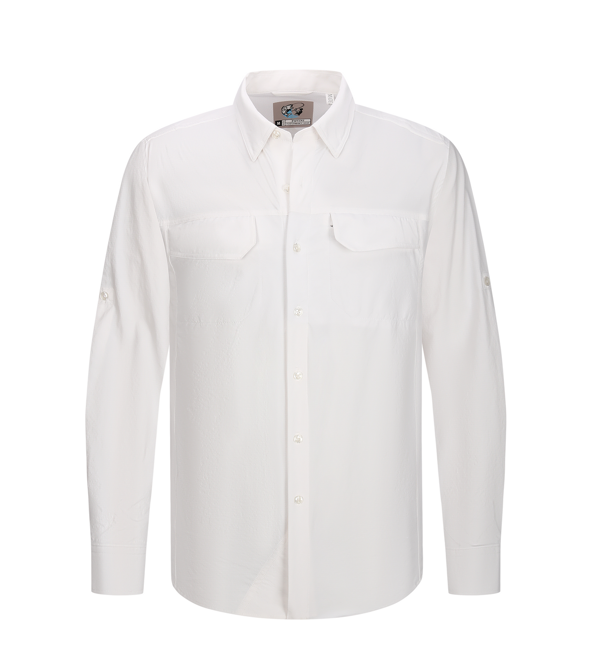 Pavini Men's Long Sleeve Button-Front Fishing Shirt - FS-1522R