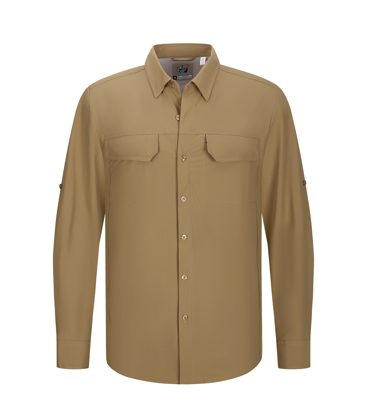 Pavini Men's Long Sleeve Button-Front Fishing Shirt - FS-1522R