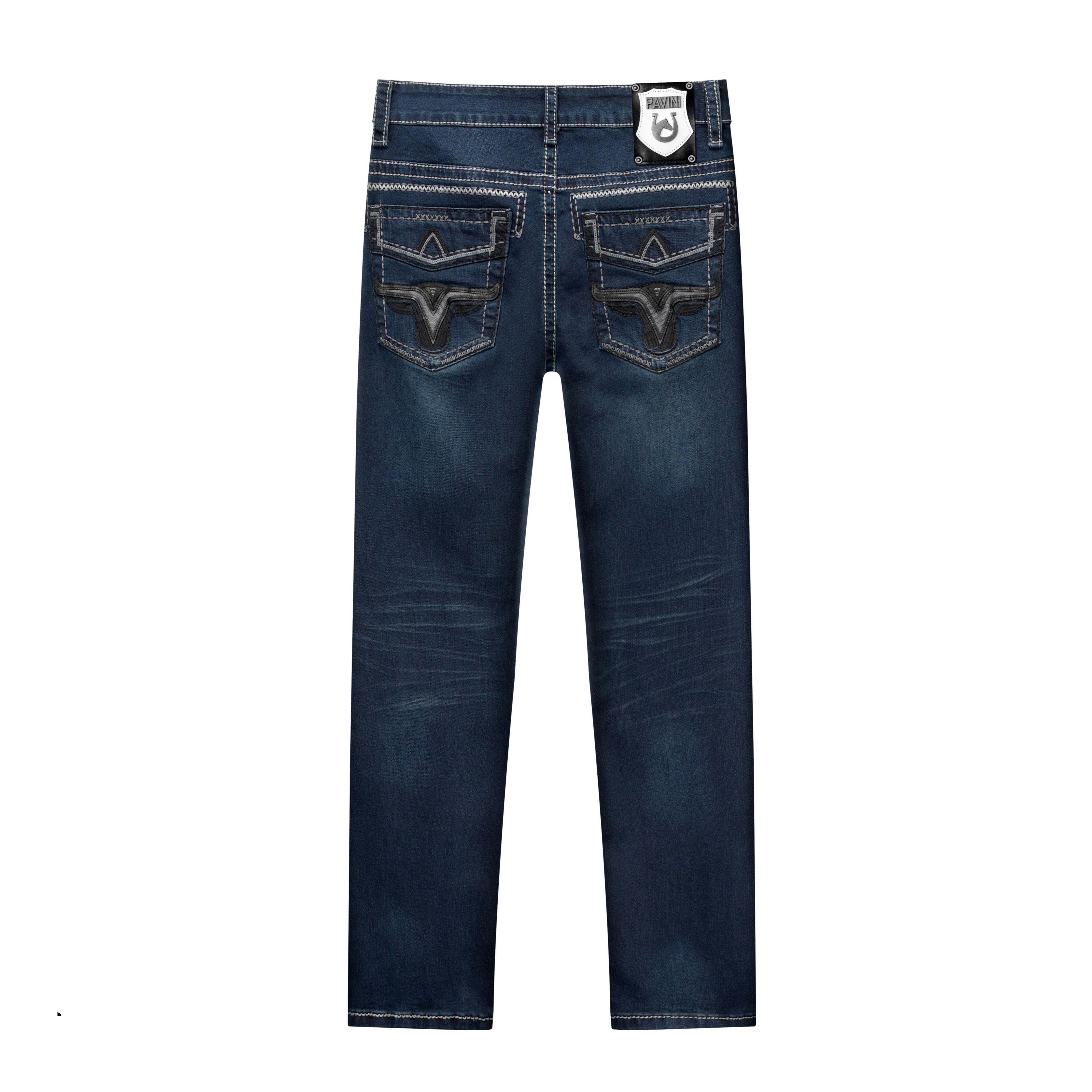 Men’s Texas Stitch Indigo Jeans