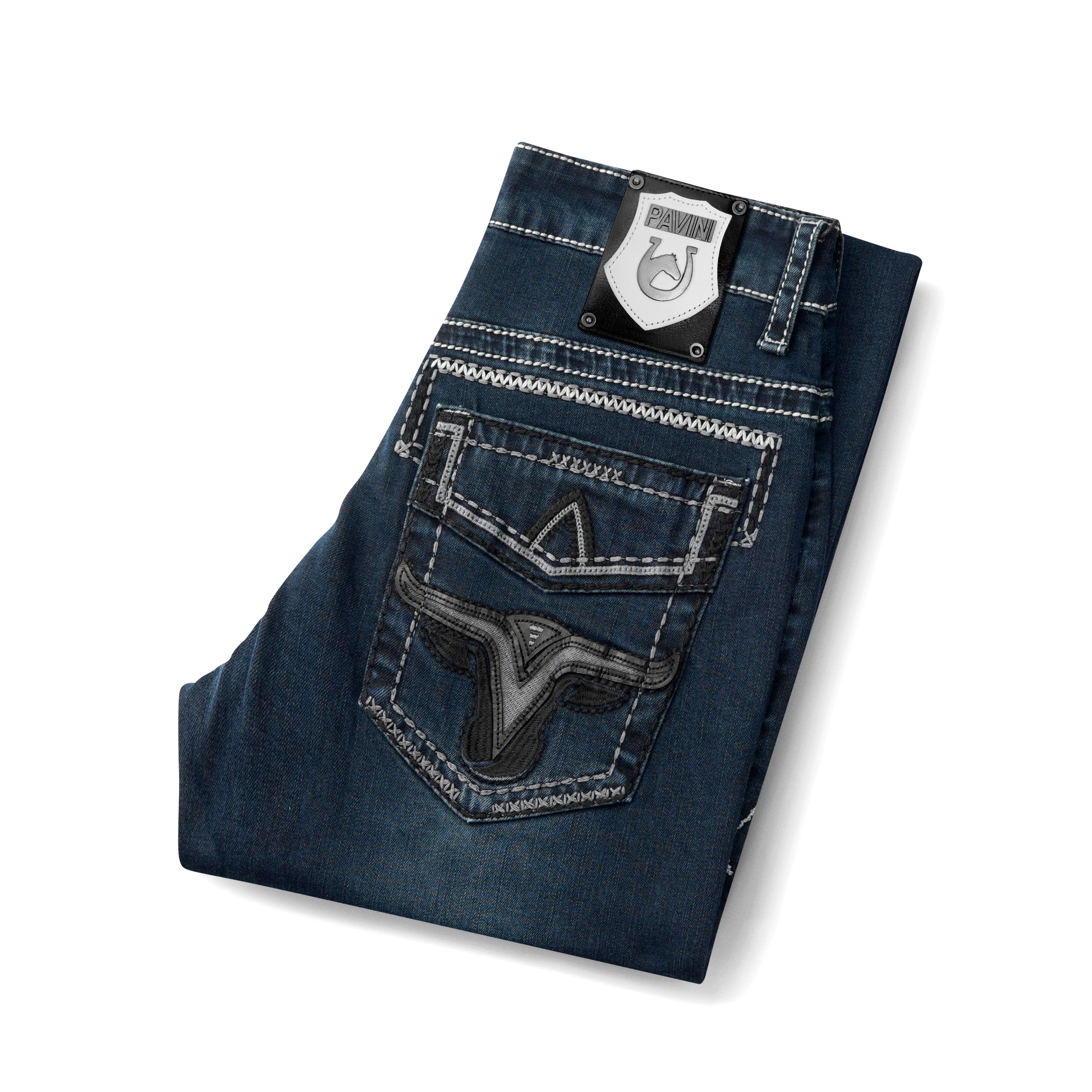 Men’s Texas Stitch Indigo Jeans