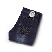 Men’s Real Stitch Indigo Jeans