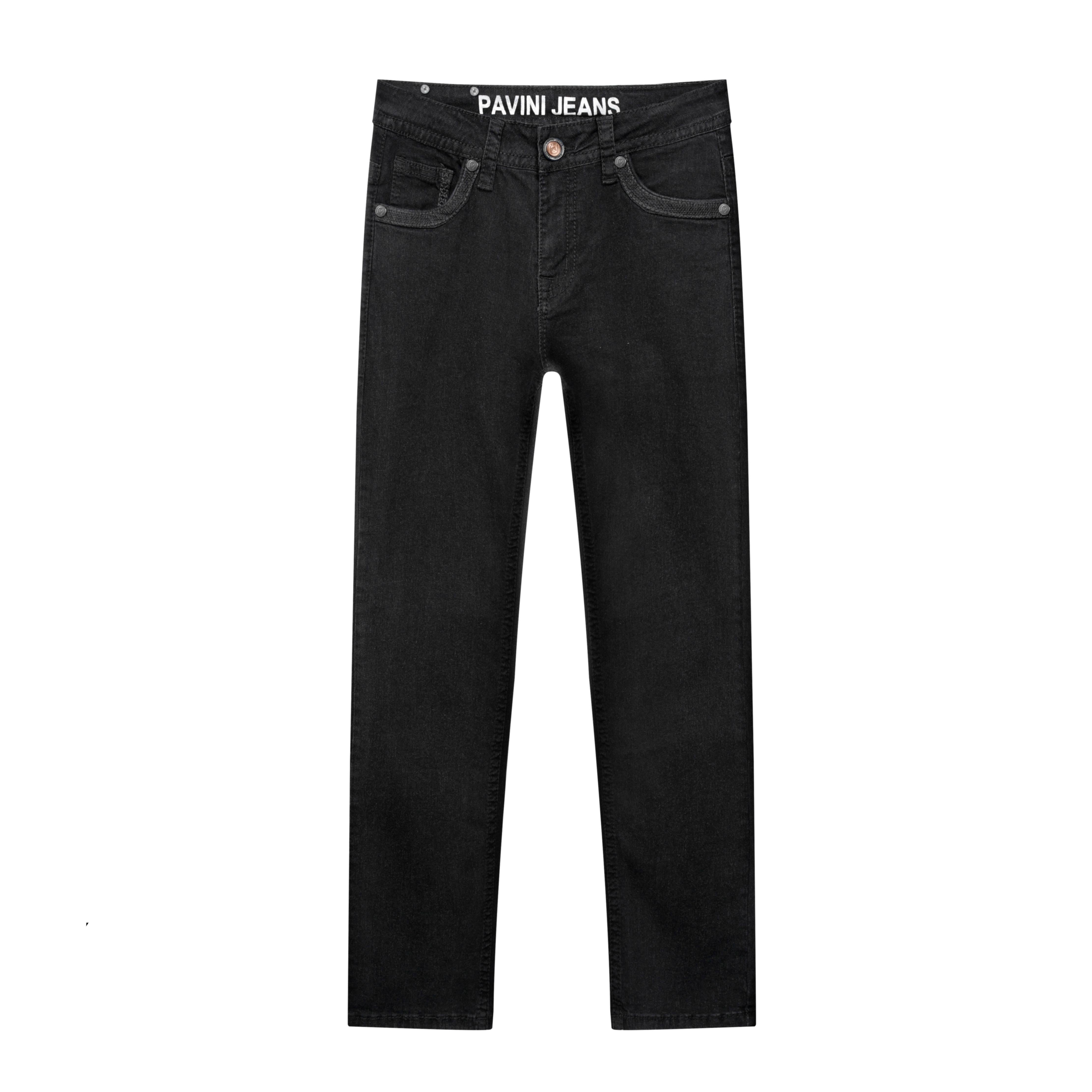 Men’s Western Black Jeans