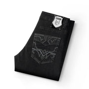 Men’s Western Black Jeans