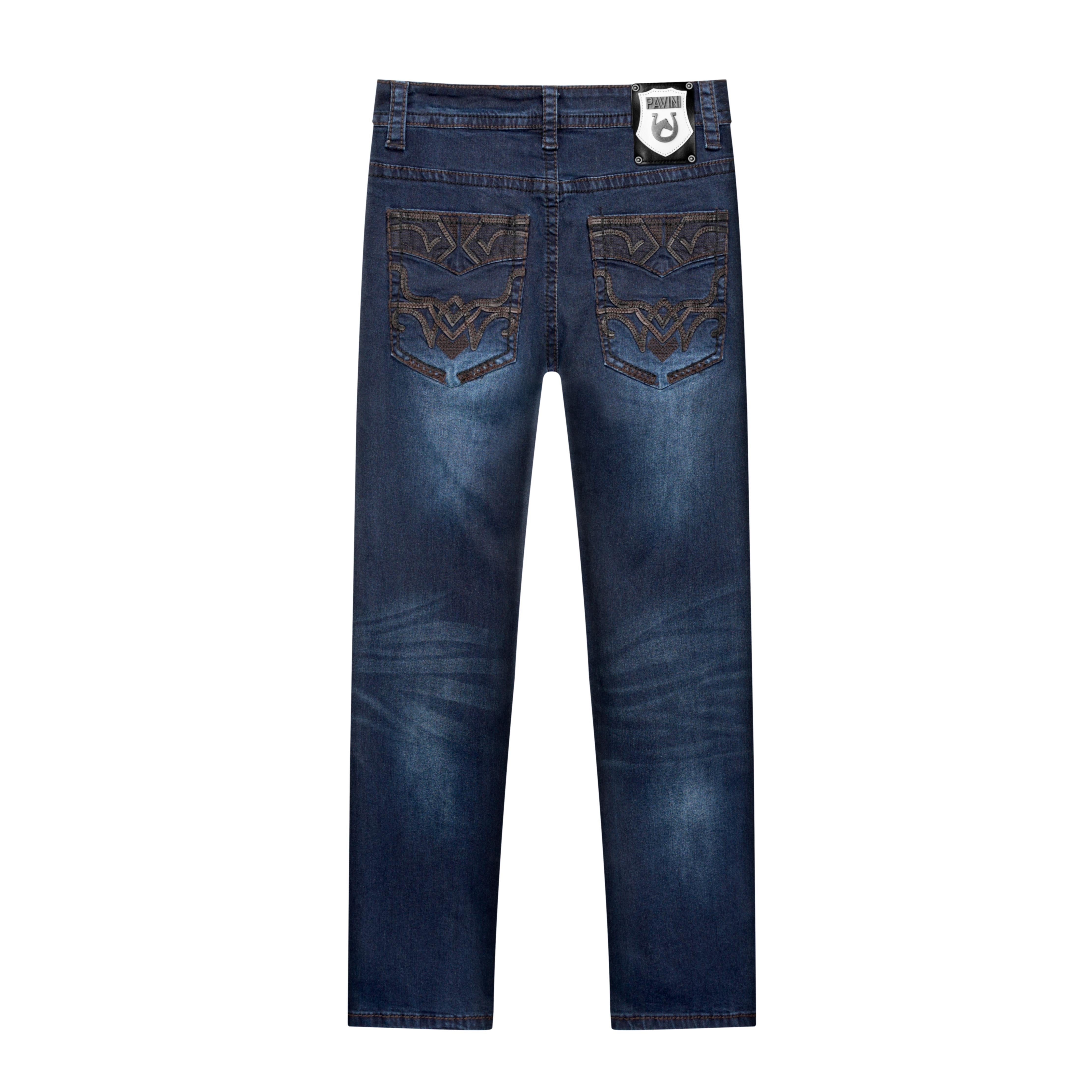 Men’s Western Indigo Jeans