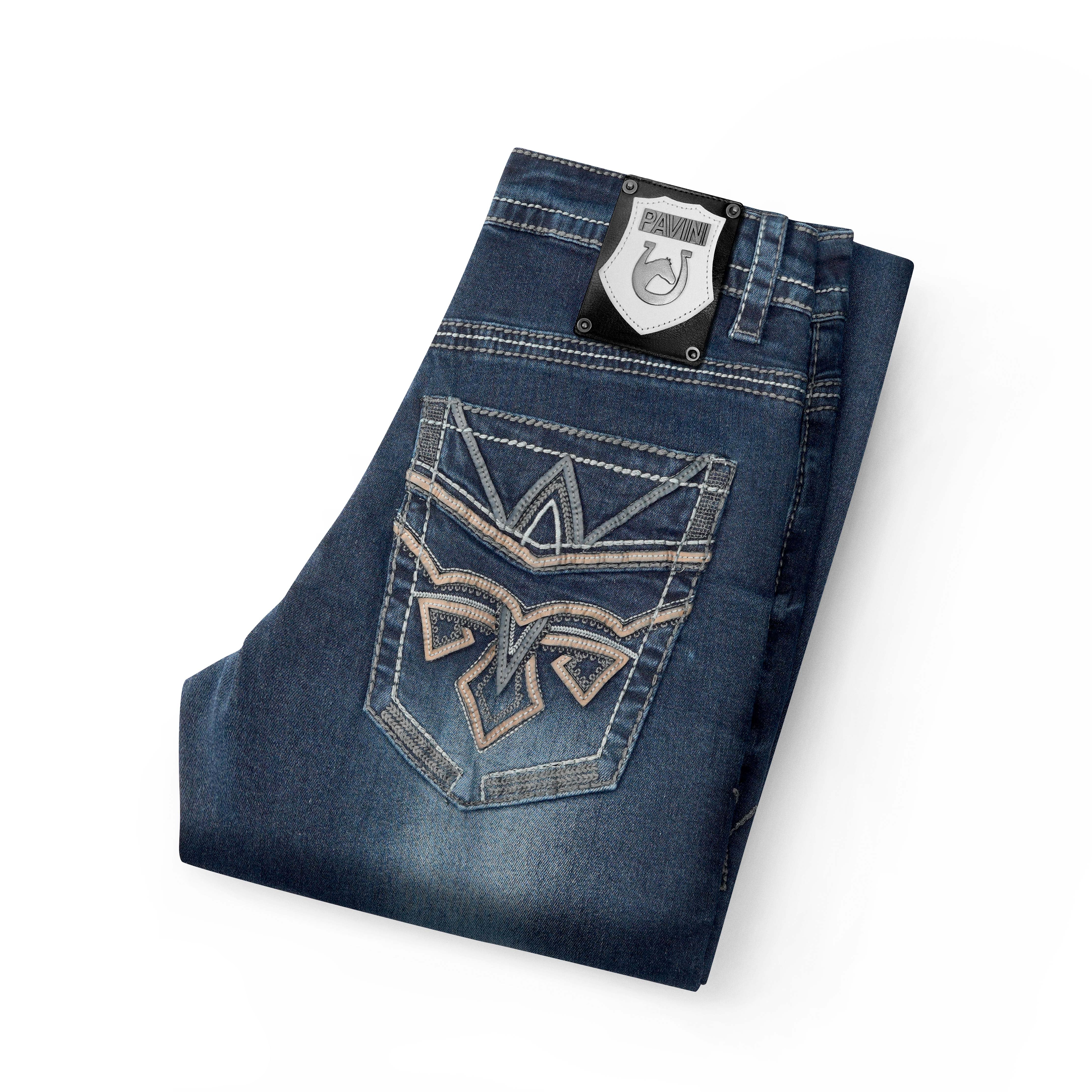 Men’s Stitch Up Indigo Jeans