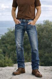 Men’s Design Stitched Jeans