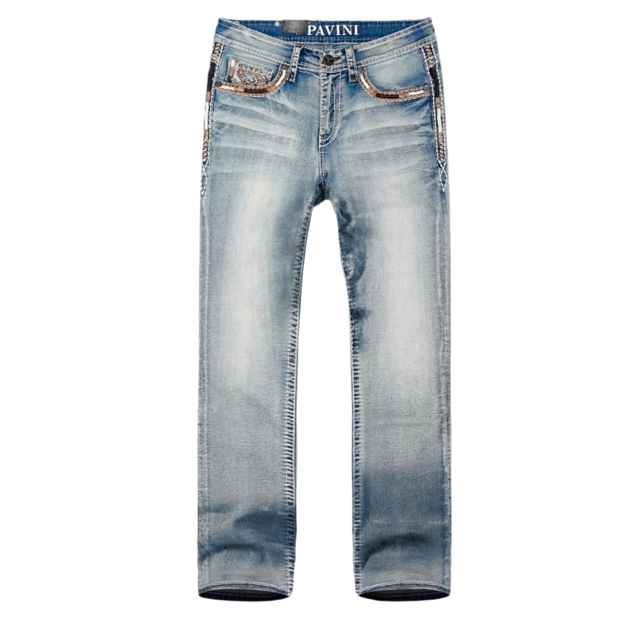 Men’s Design Stitched Jeans