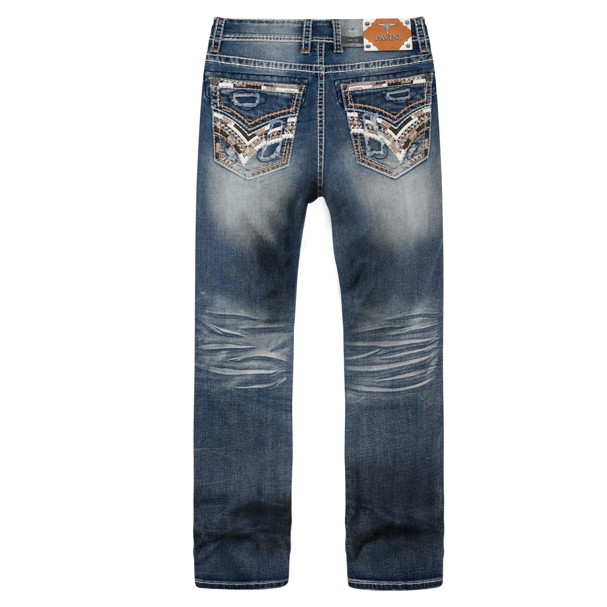 Men’s Design Stitched Jeans